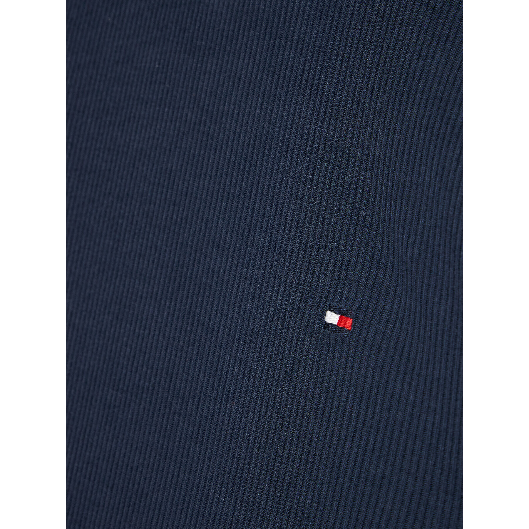 Tommy Hilfiger Bluză Rib KG0KG06217 D Bleumarin Regular Fit - Pled.ro