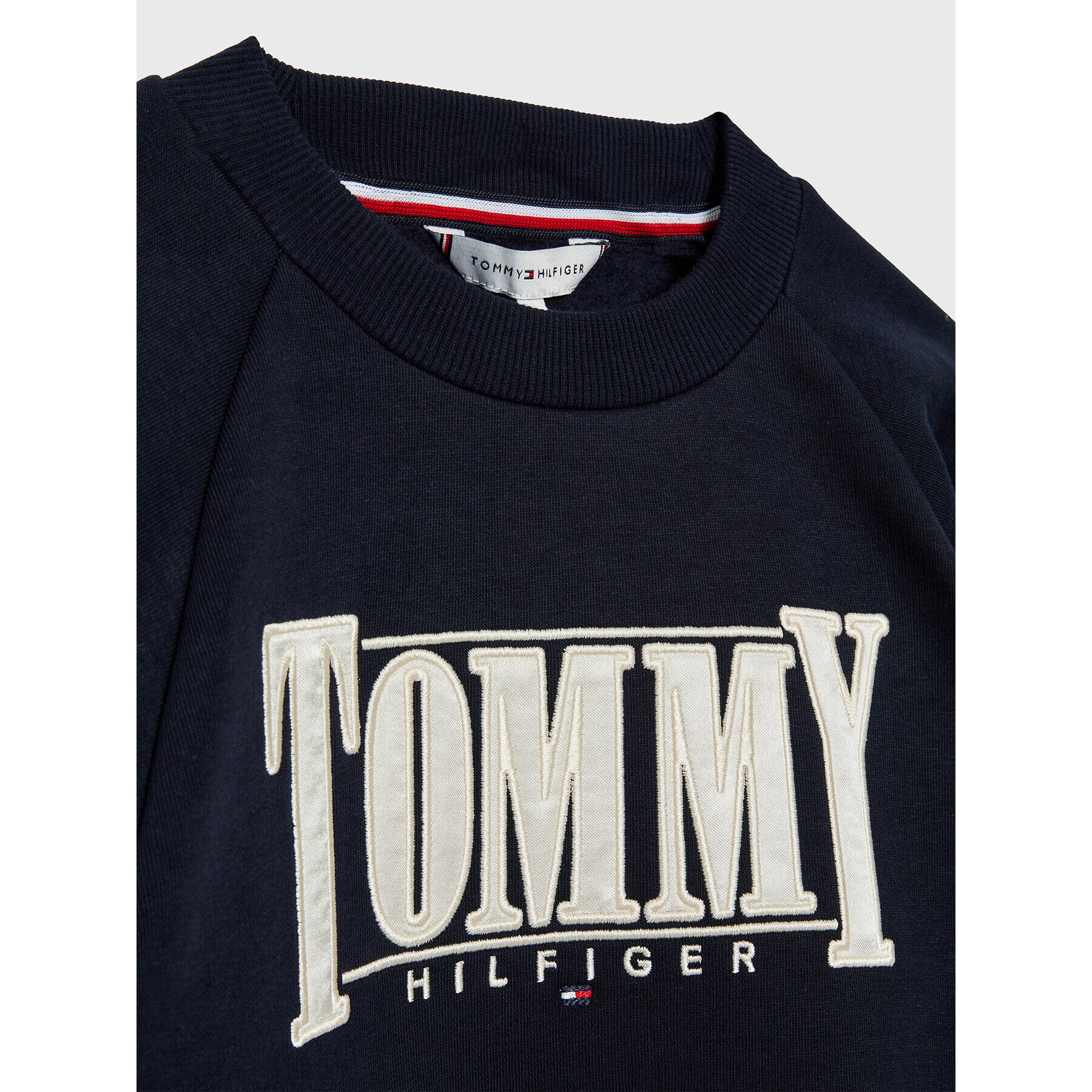 Tommy Hilfiger Bluză Sateen KG0KG06953 D Bleumarin Regular Fit - Pled.ro