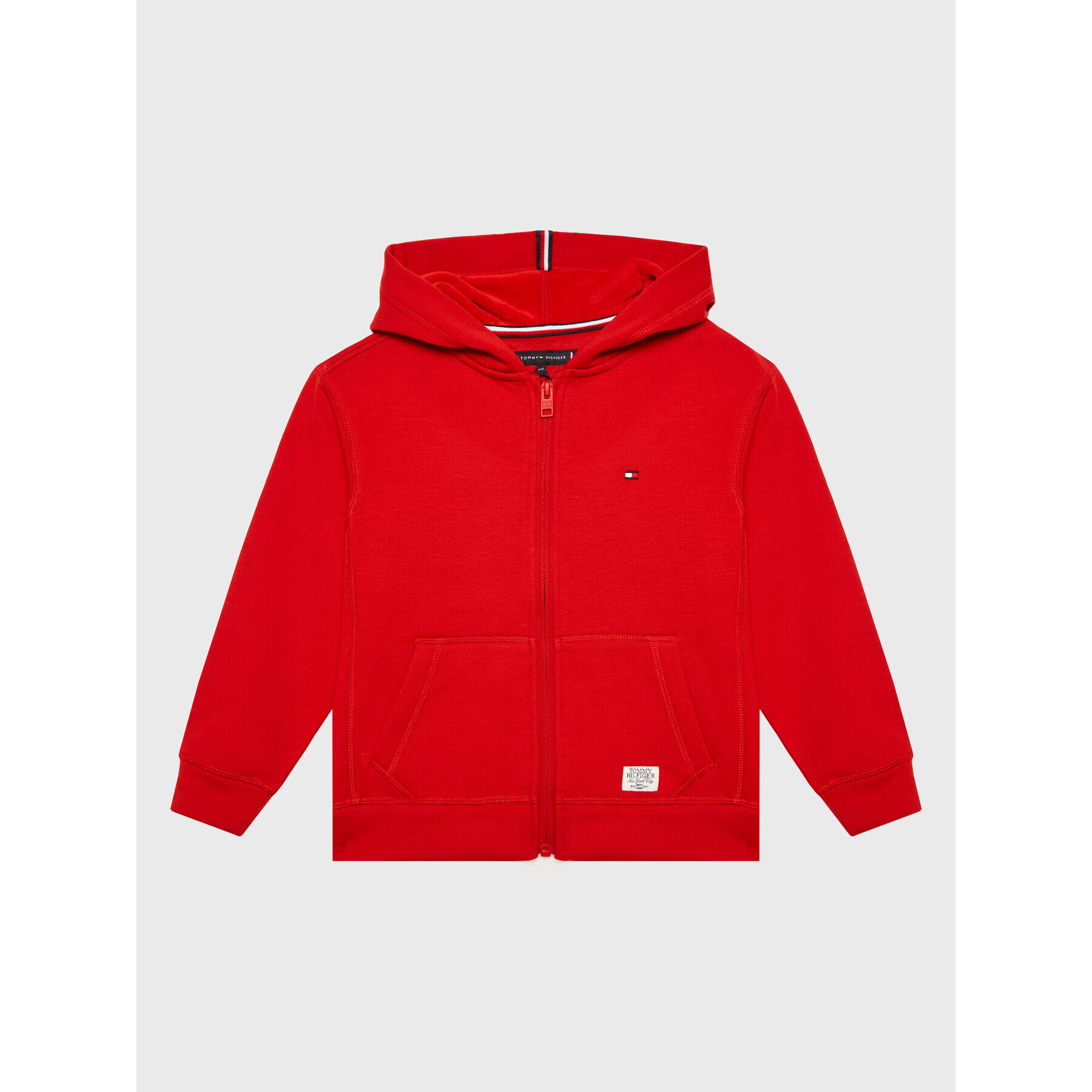 Tommy Hilfiger Bluză Soft Fleece KB0KB07775 M Roșu Regular Fit - Pled.ro