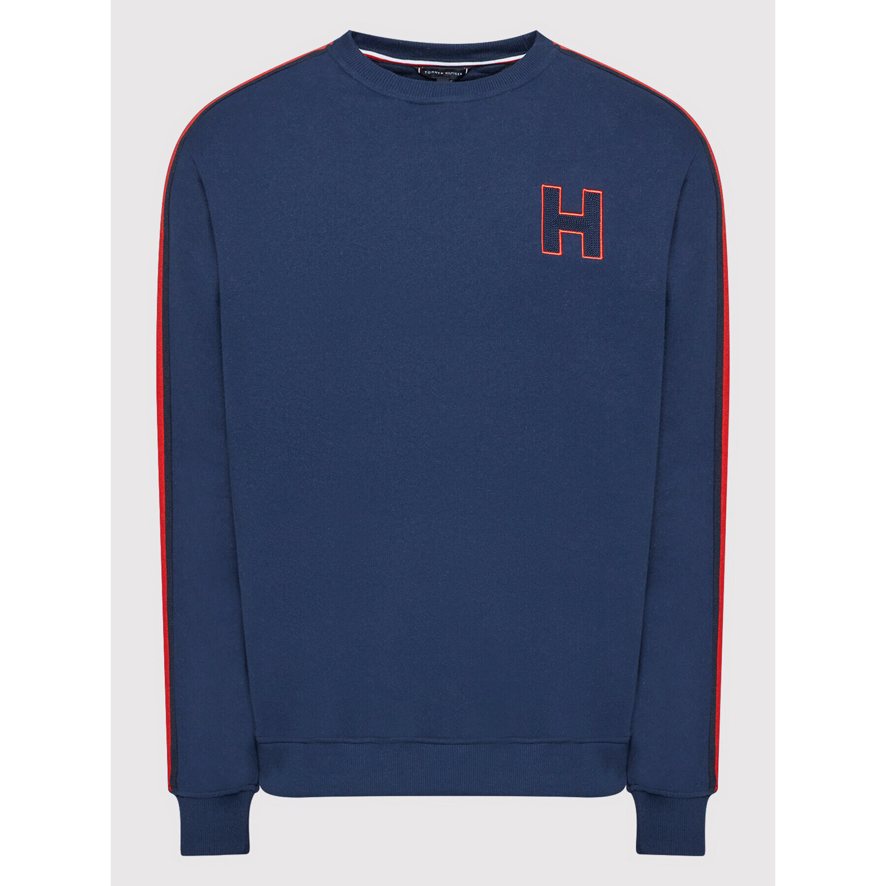 Tommy Hilfiger Bluză Track Top UM0UM02370 Bleumarin Regular Fit - Pled.ro