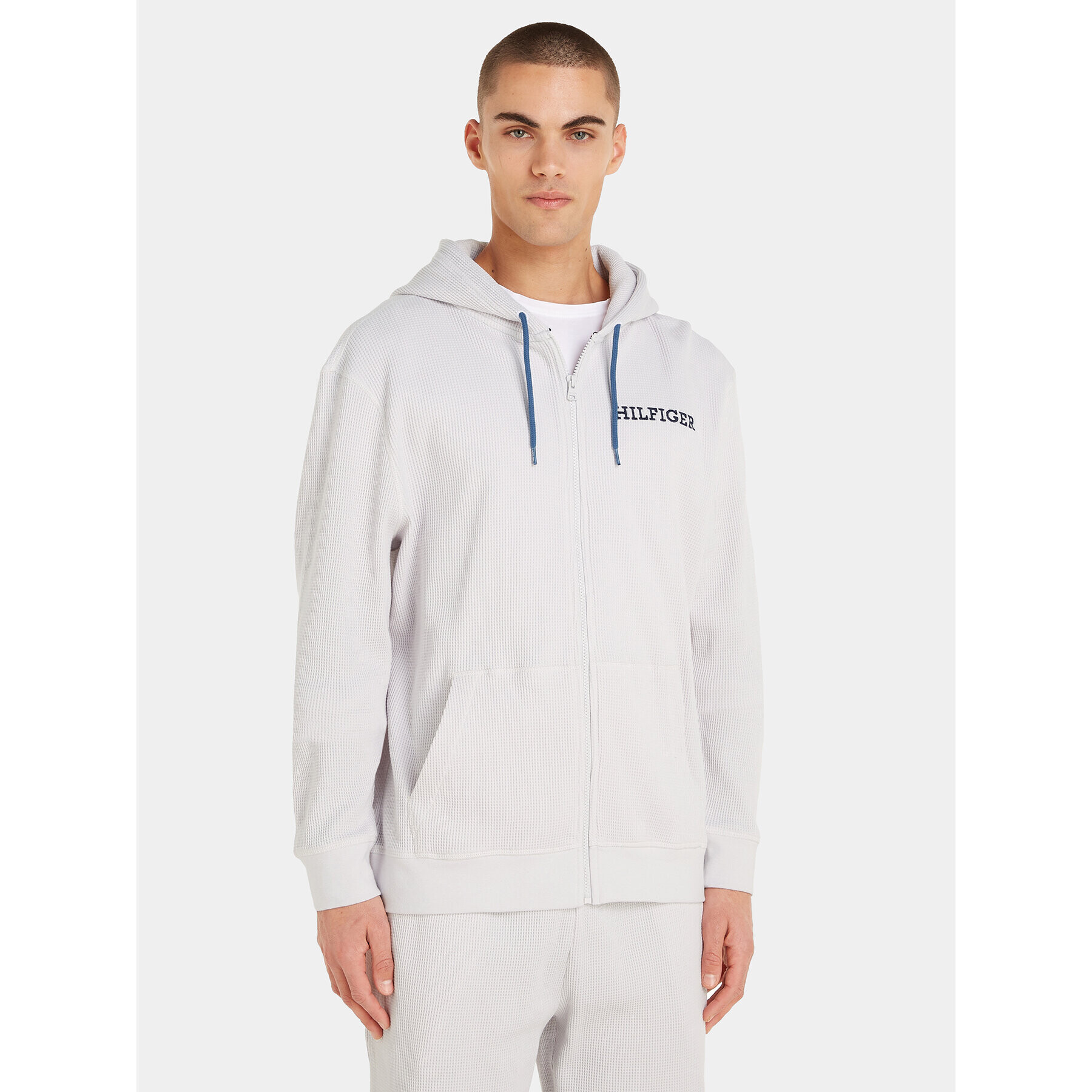 Tommy Hilfiger Bluză UM0UM03131 Gri Regular Fit - Pled.ro