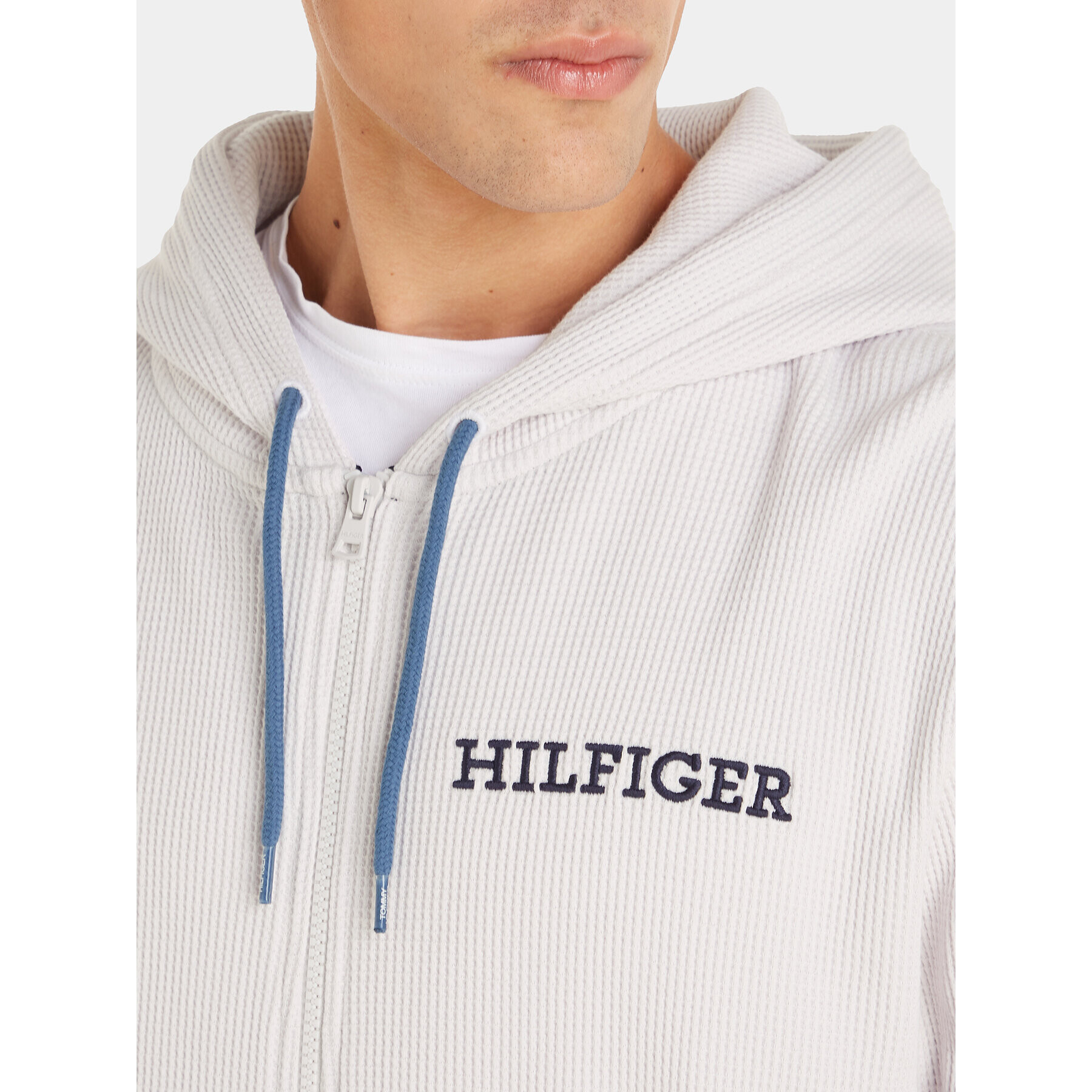 Tommy Hilfiger Bluză UM0UM03131 Gri Regular Fit - Pled.ro