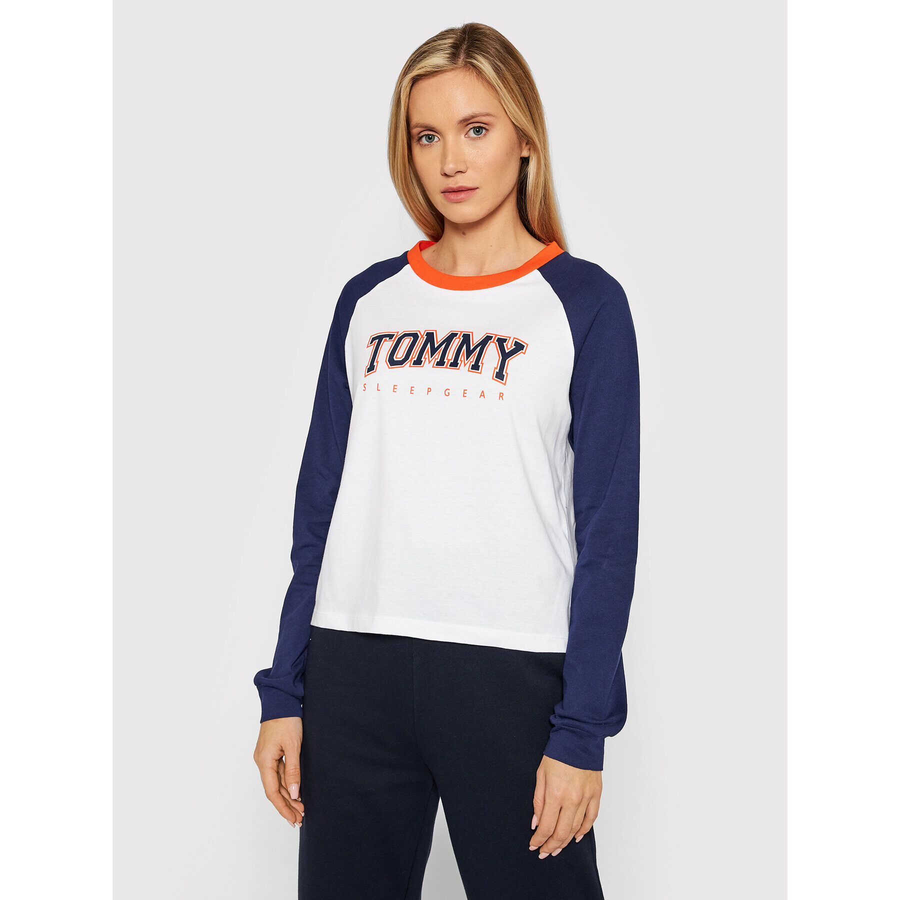 Tommy Hilfiger Bluză UW0UW03211 Colorat Regular Fit - Pled.ro