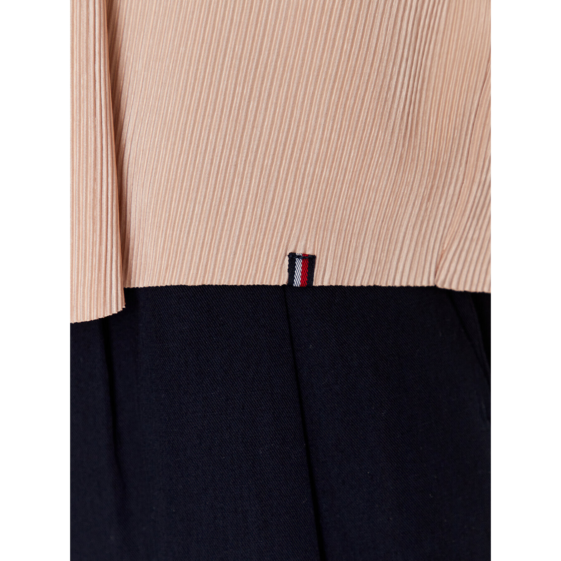 Tommy Hilfiger Bluză UW0UW04516 Bej Relaxed Fit - Pled.ro