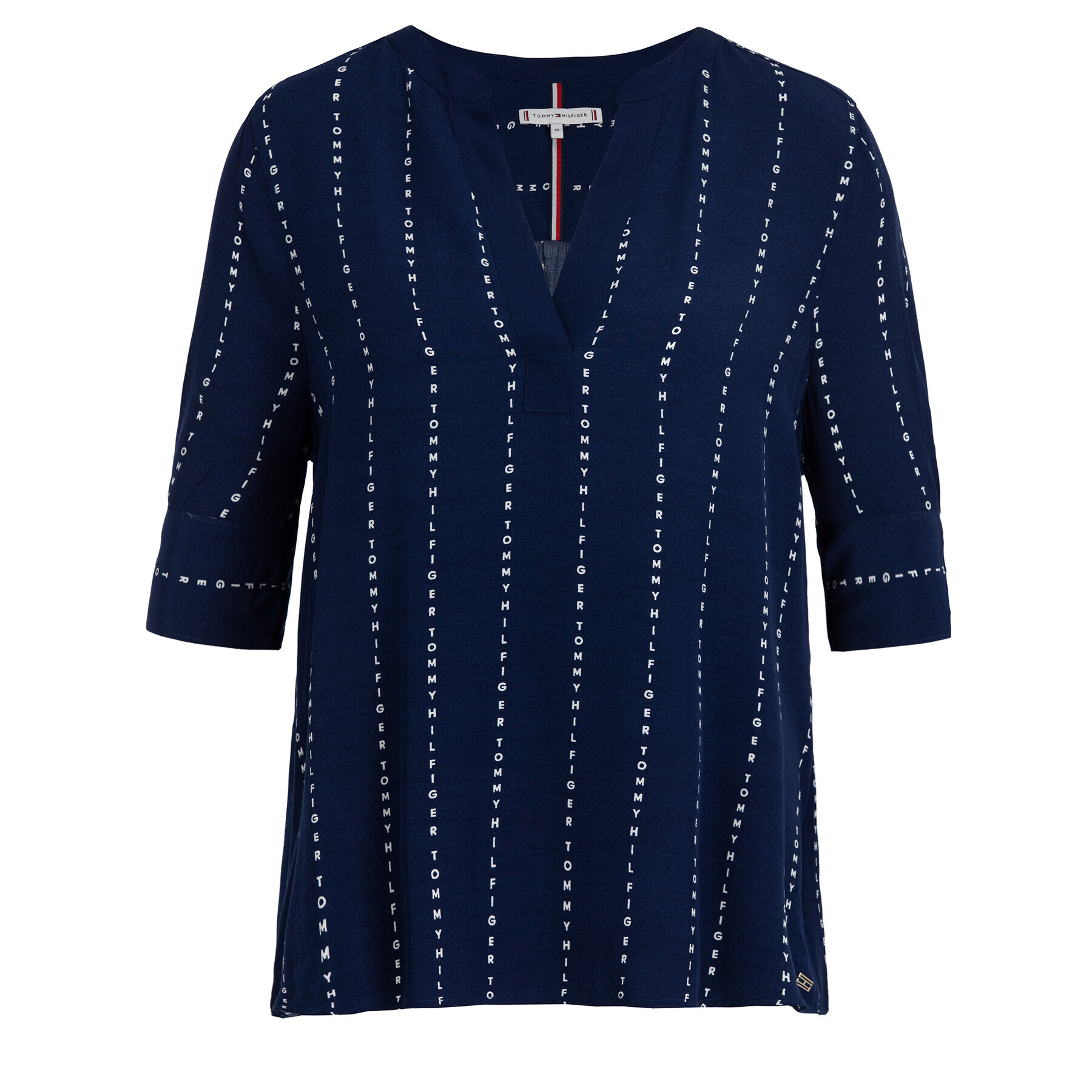 Tommy Hilfiger Bluză WW0WW25625 Bleumarin Regular Fit - Pled.ro