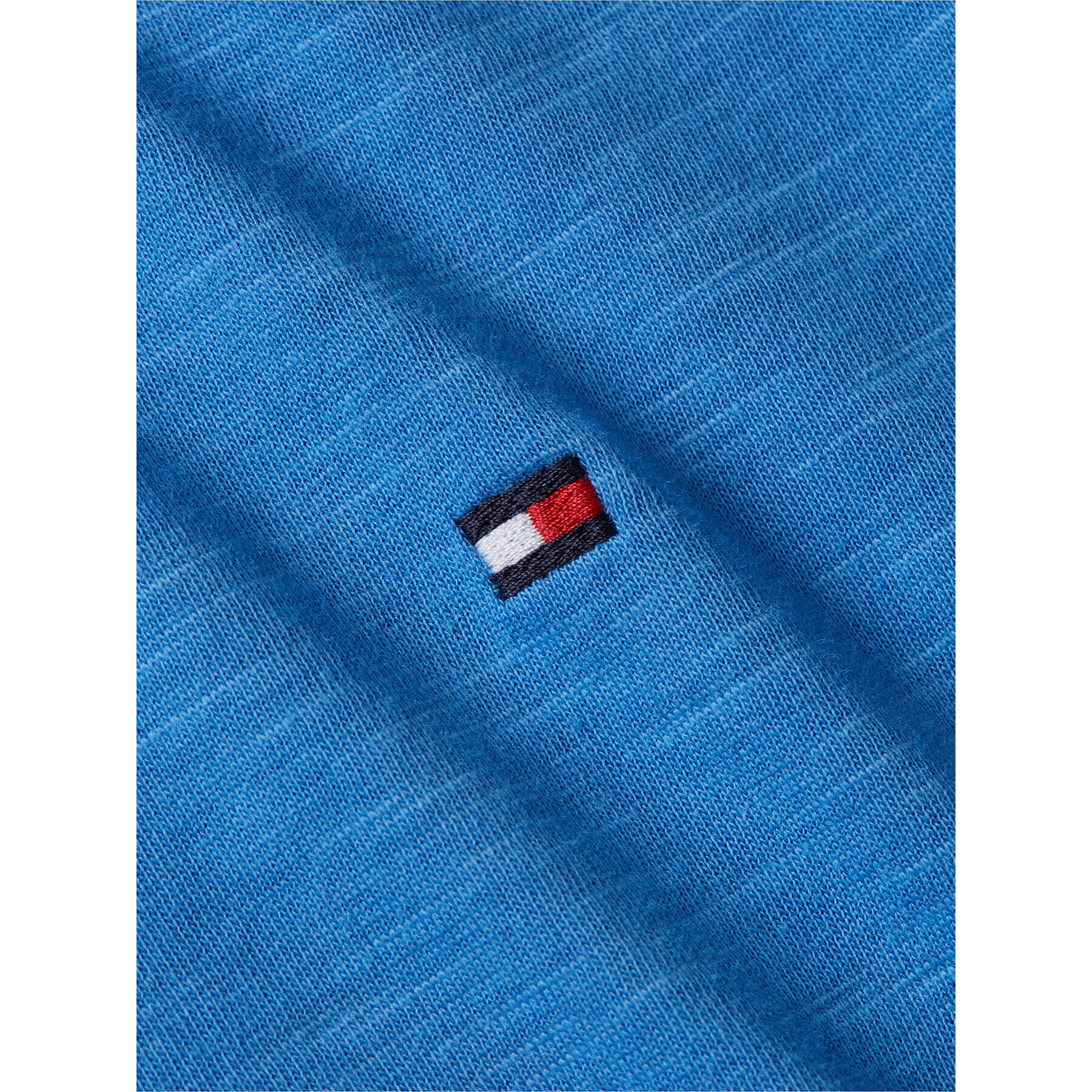 Tommy Hilfiger Bluză WW0WW37861 Albastru Slim Fit - Pled.ro