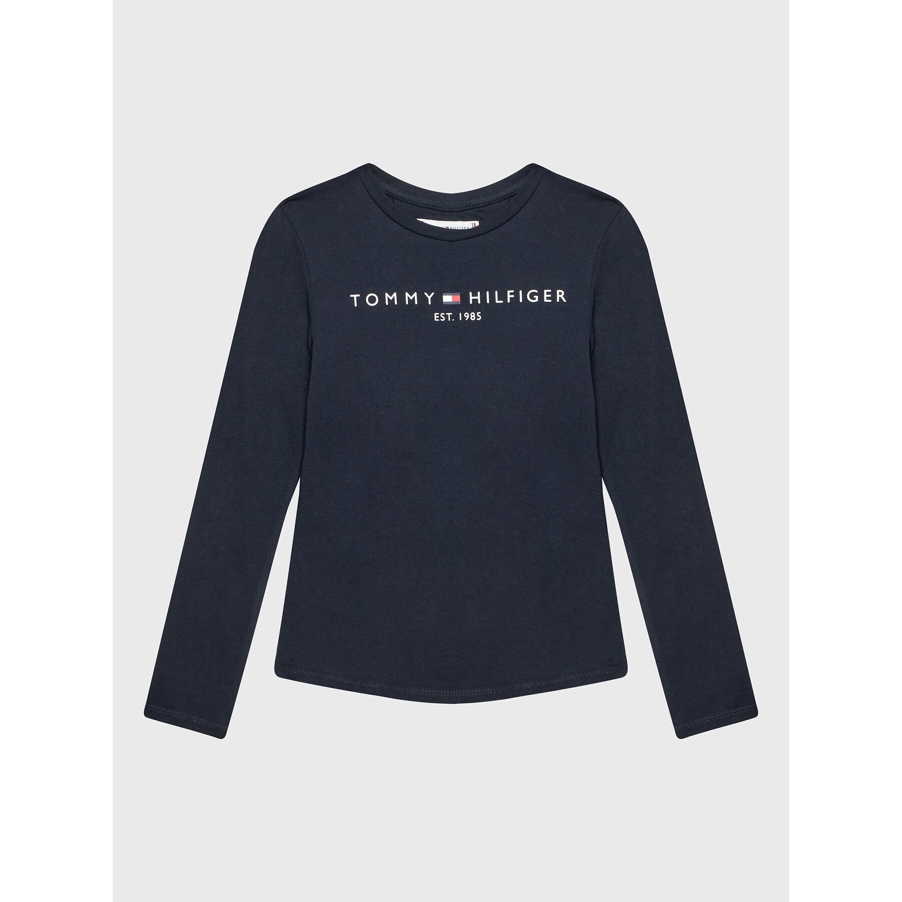 Tommy Hilfiger Bluză Essential KG0KG05247 D Bleumarin Regular Fit - Pled.ro