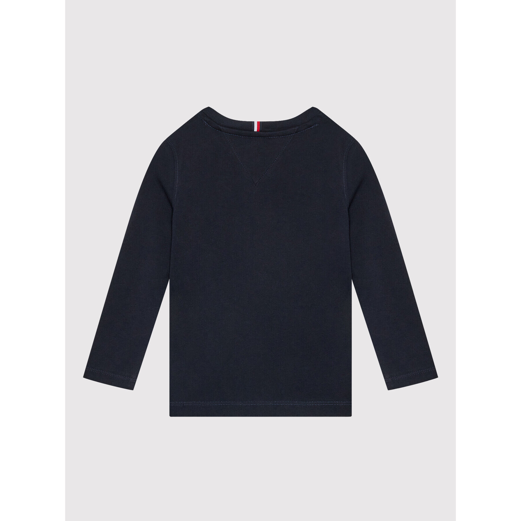 Tommy Hilfiger Bluză Essential KS0KS00202 Bleumarin Regular Fit - Pled.ro