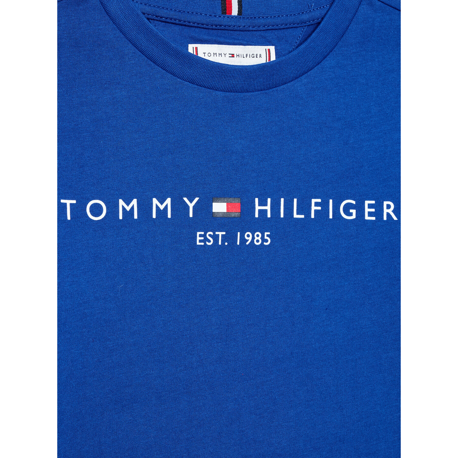 Tommy Hilfiger Bluză Essential KS0KS00202 D Bleumarin Regular Fit - Pled.ro