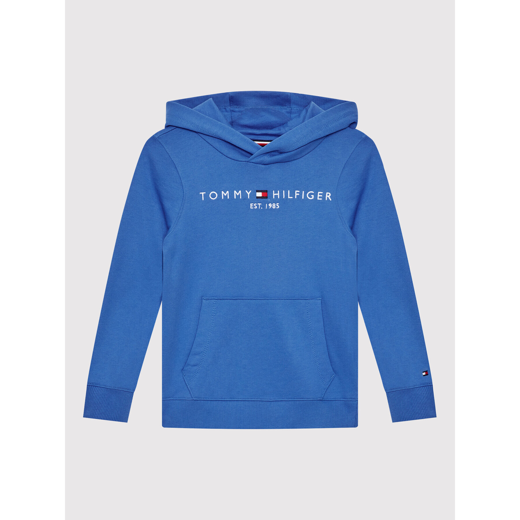 Tommy Hilfiger Bluză Essential KS0KS00205 Albastru Regular Fit - Pled.ro