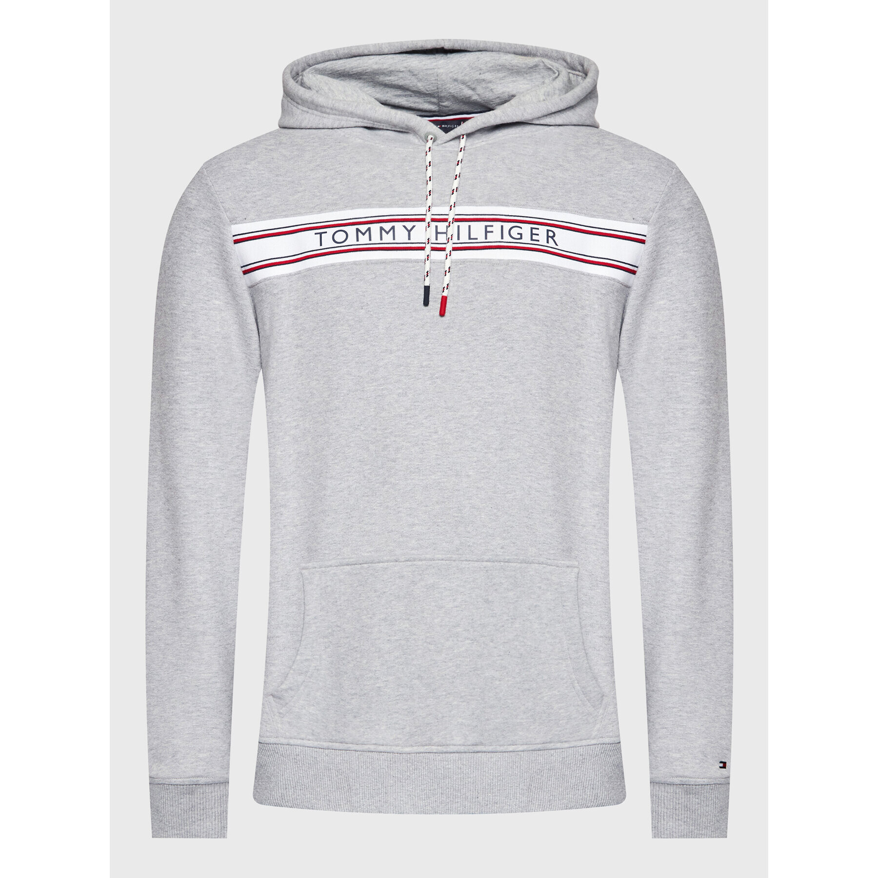 Tommy Hilfiger Bluză UM0UM02427 Gri Regular Fit - Pled.ro