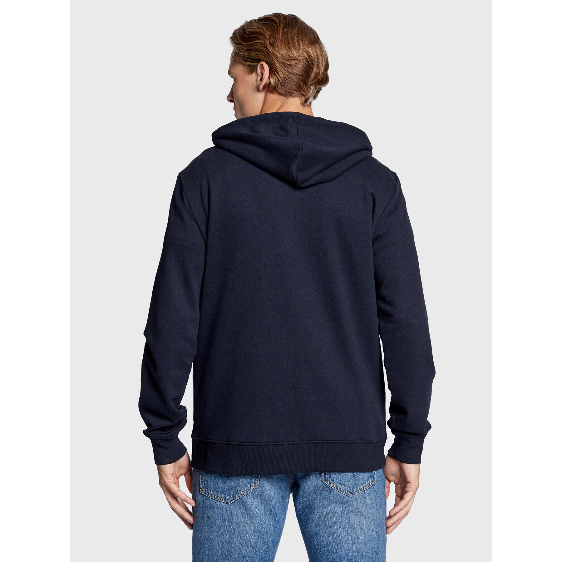 Tommy Hilfiger Bluză UM0UM02625 Bleumarin Relaxed Fit - Pled.ro