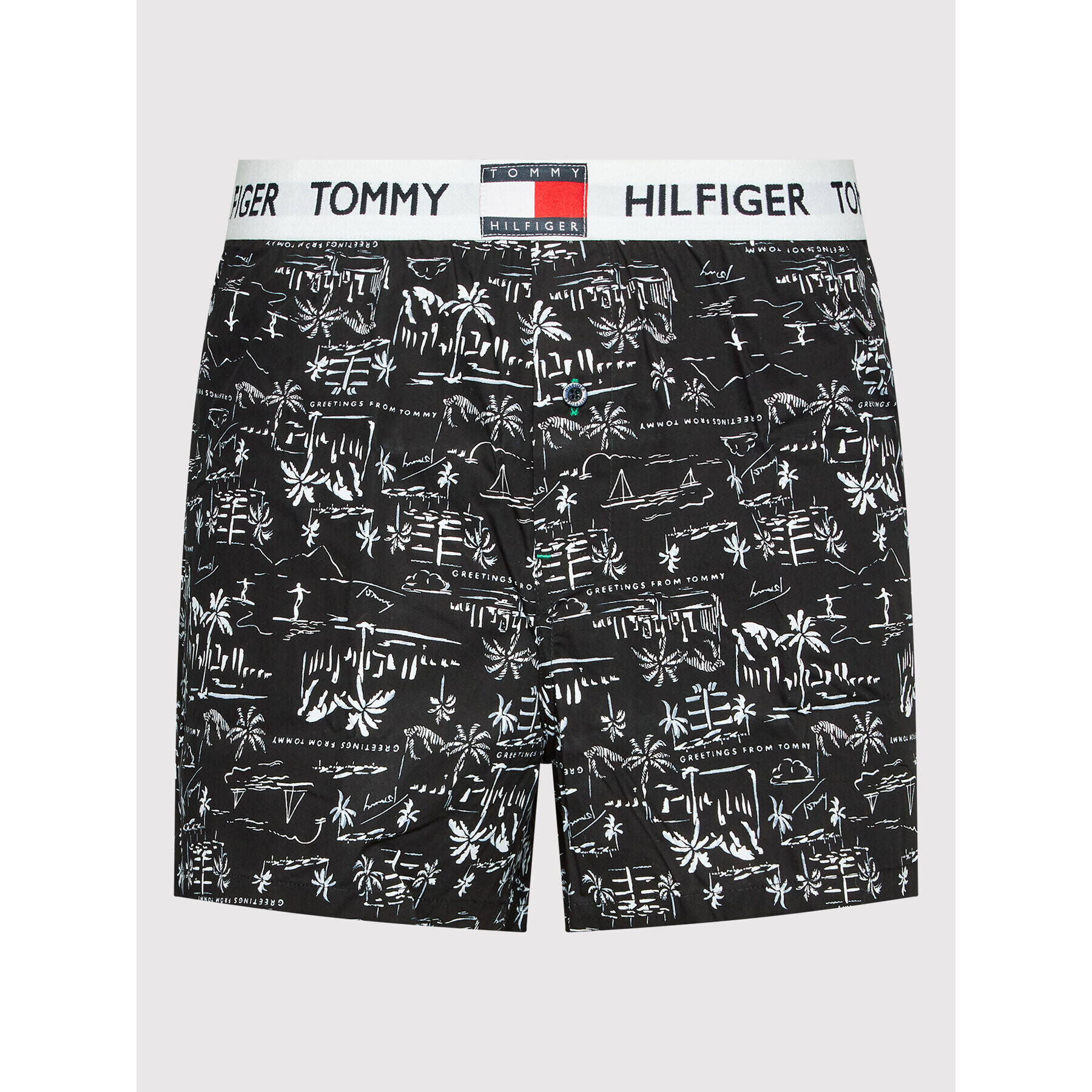 Tommy Hilfiger Boxeri UM0UM02175 Negru - Pled.ro