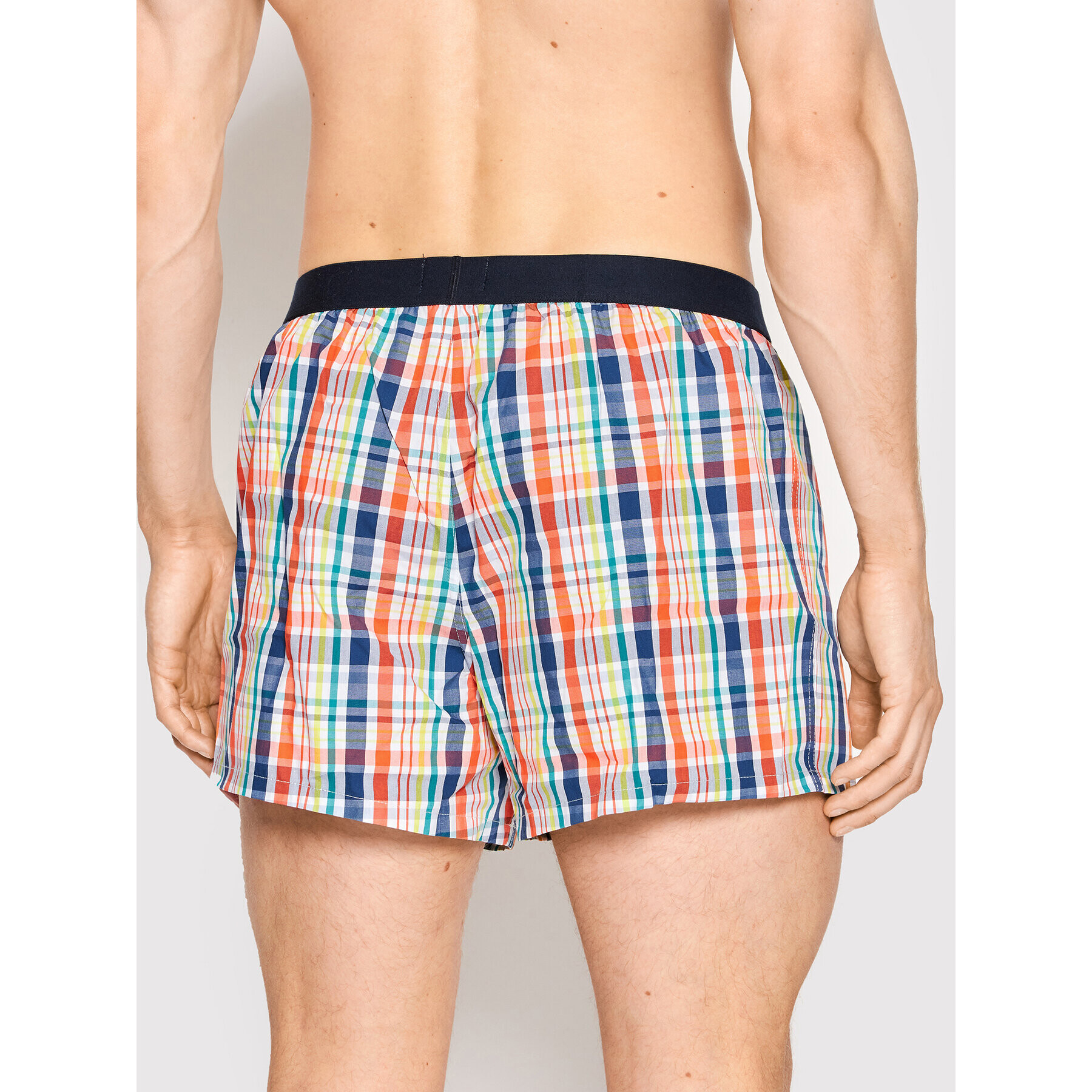 Tommy Hilfiger Boxeri Woven Boxer Print UM0UM01827 Colorat - Pled.ro