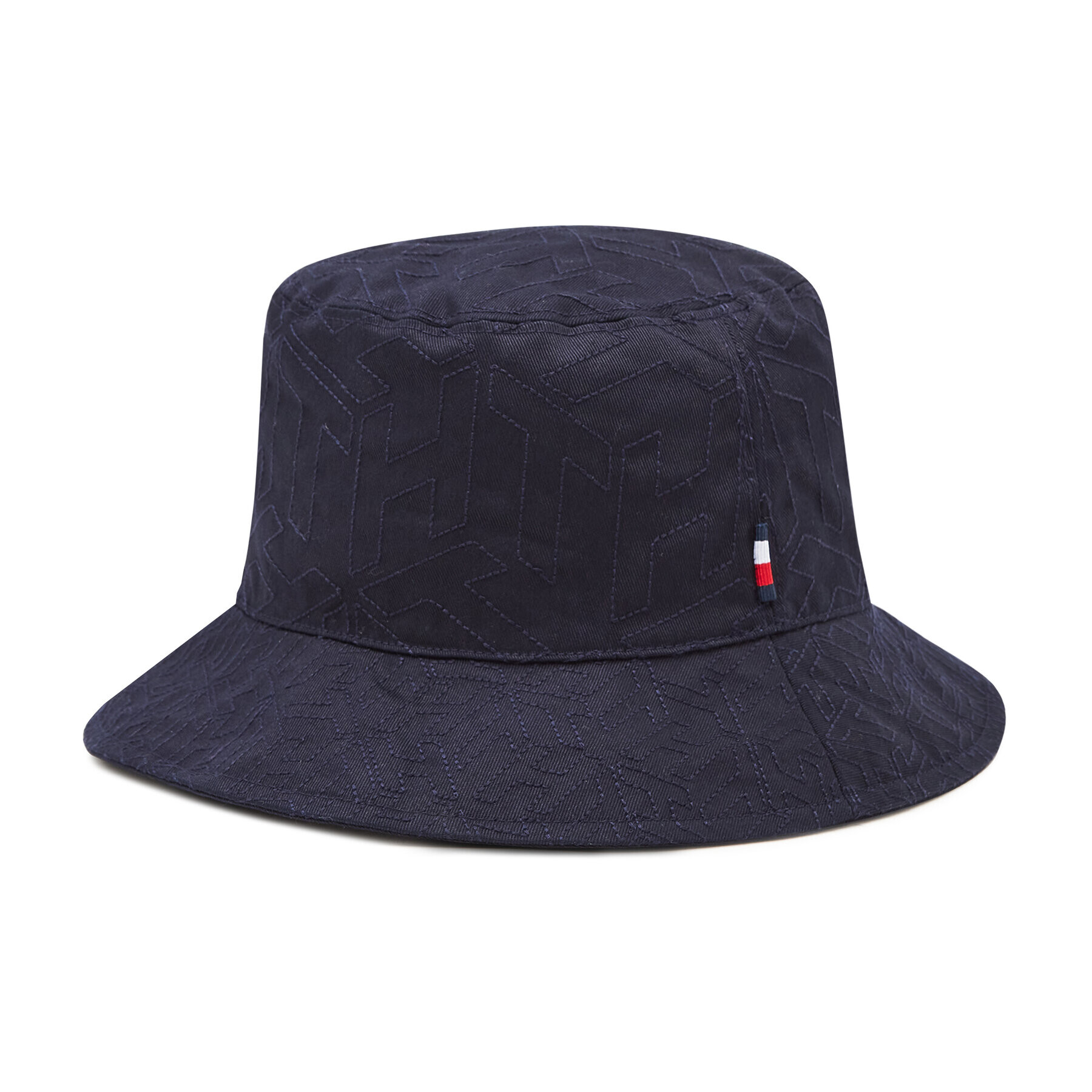 Tommy Hilfiger Pălărie Bucket Monogram AW0AW09799 Bleumarin - Pled.ro