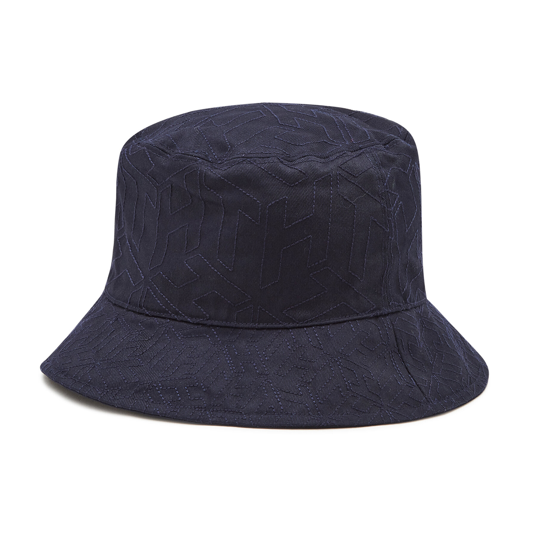 Tommy Hilfiger Pălărie Bucket Monogram AW0AW09799 Bleumarin - Pled.ro