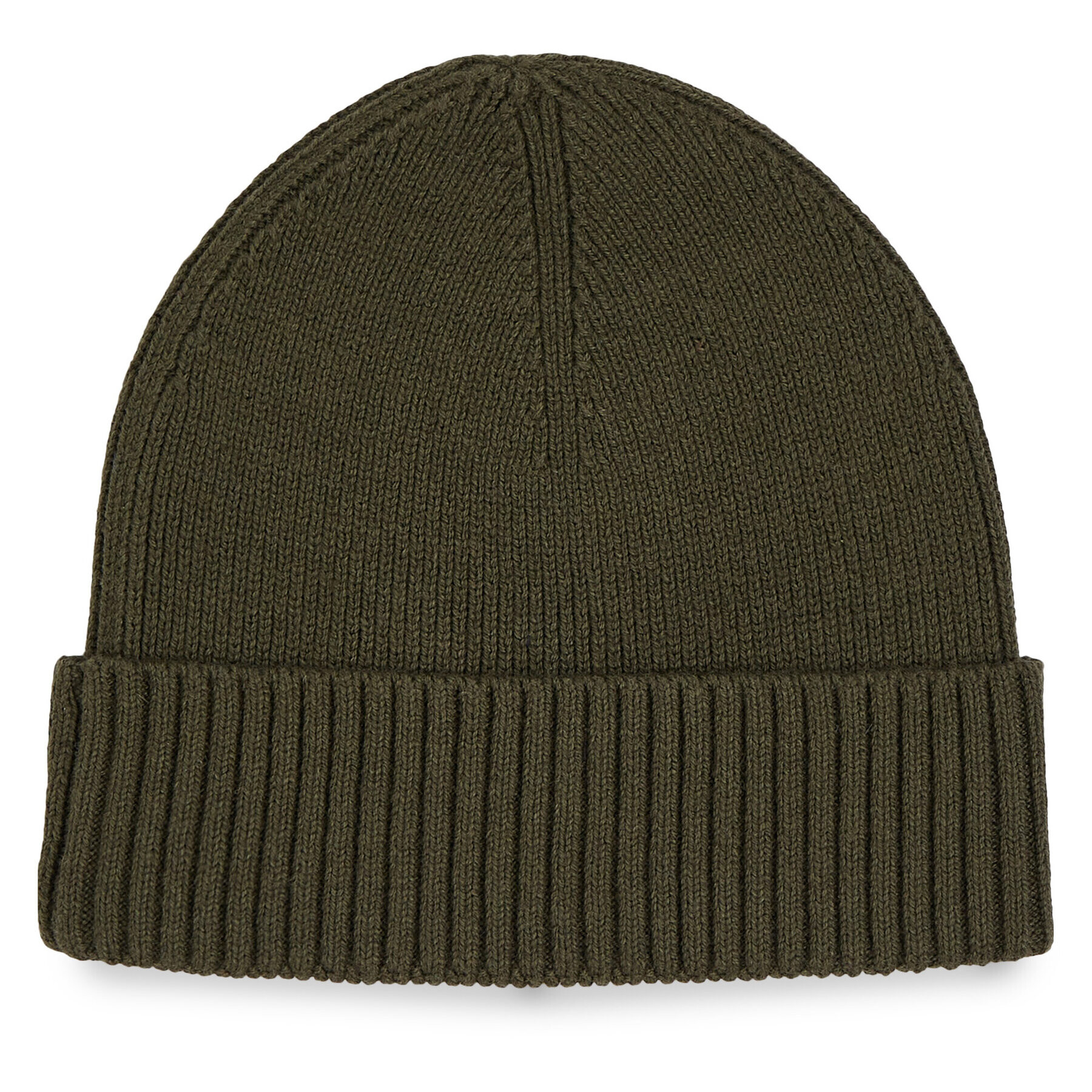 Tommy Hilfiger Căciulă Essential Flag Beanie AM0AM10337 Verde - Pled.ro