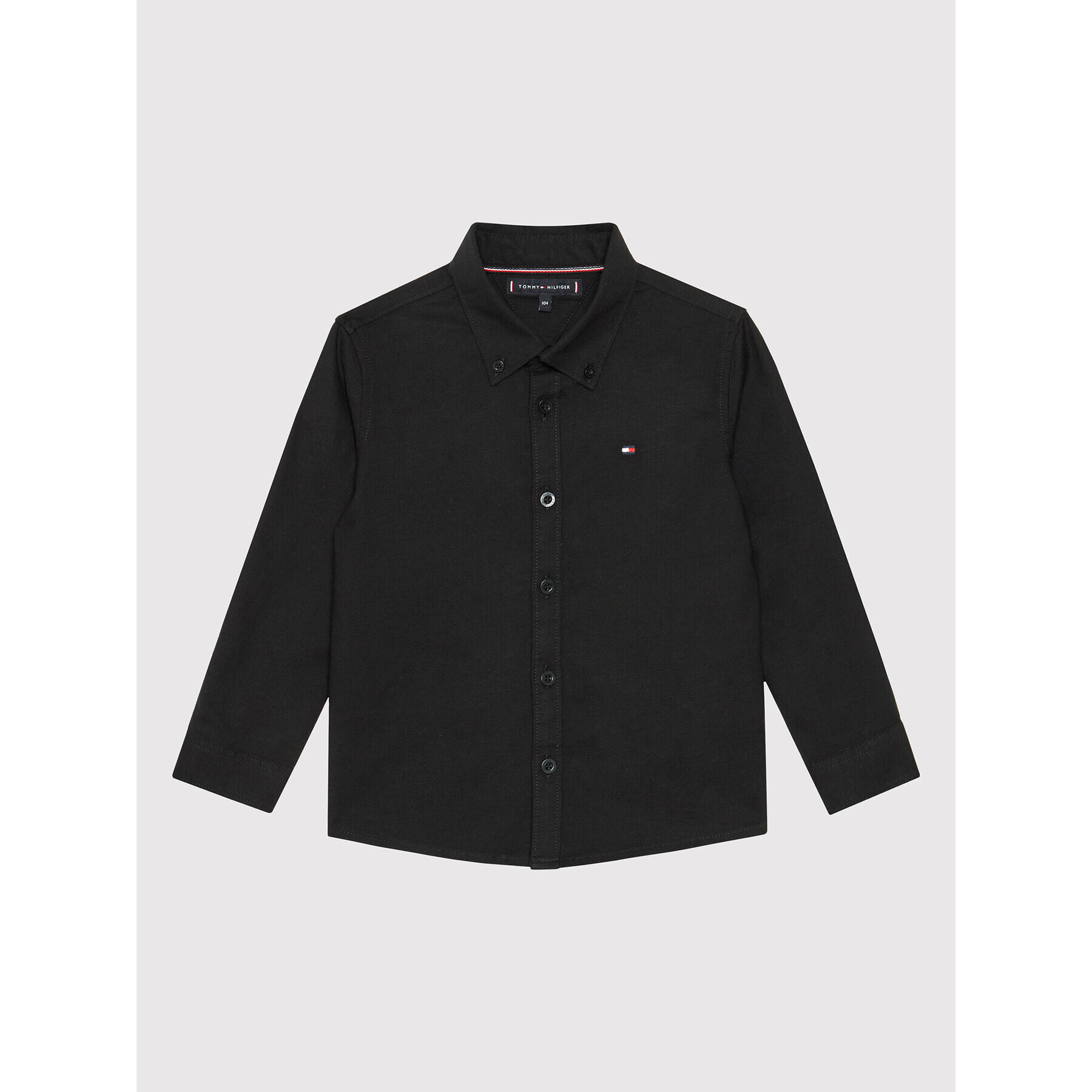 Tommy Hilfiger Cămașă Essential Oxford KB0KB06942 D Negru Regular Fit - Pled.ro