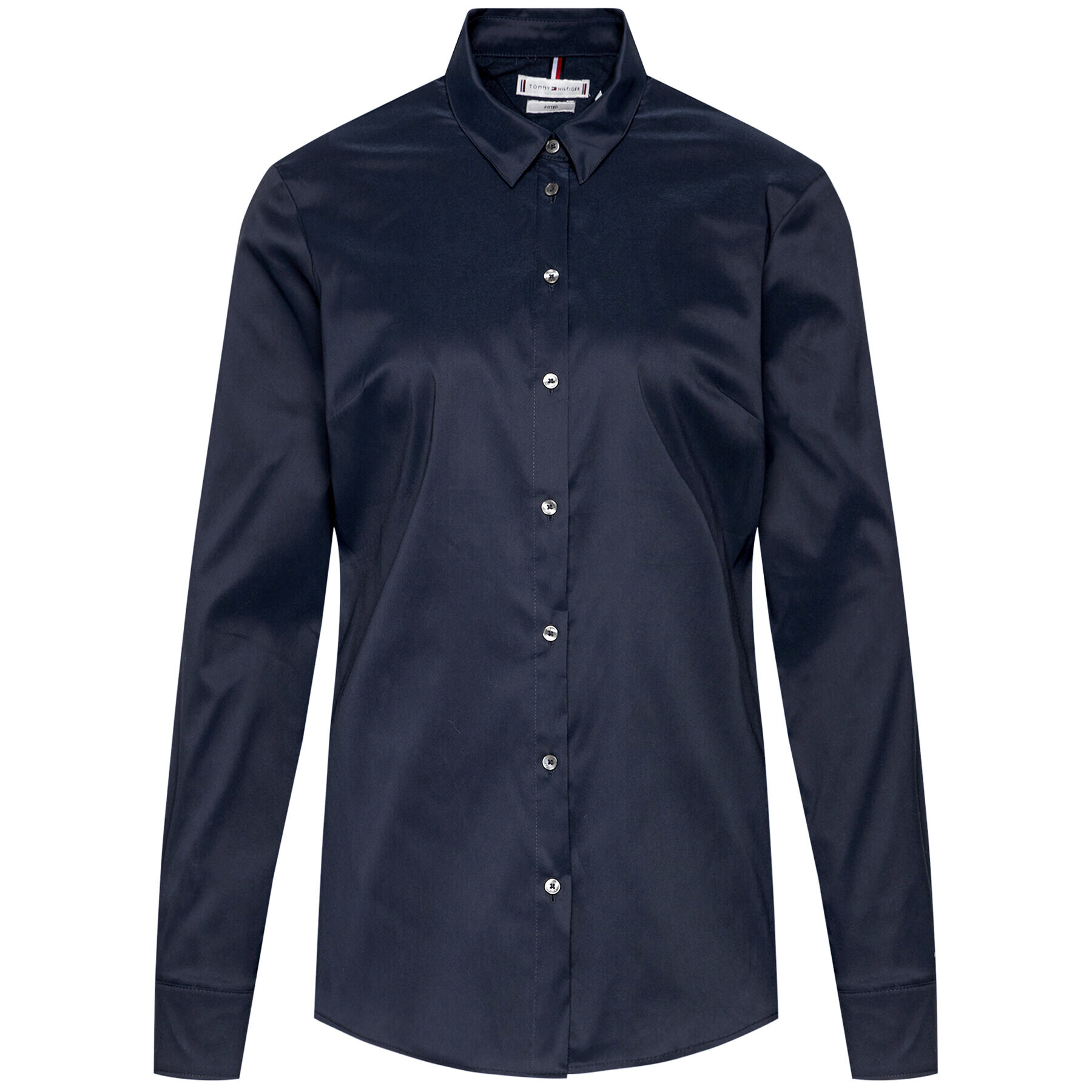 Tommy Hilfiger Cămașă Heritage 1M87647510 Bleumarin Slim Fit - Pled.ro