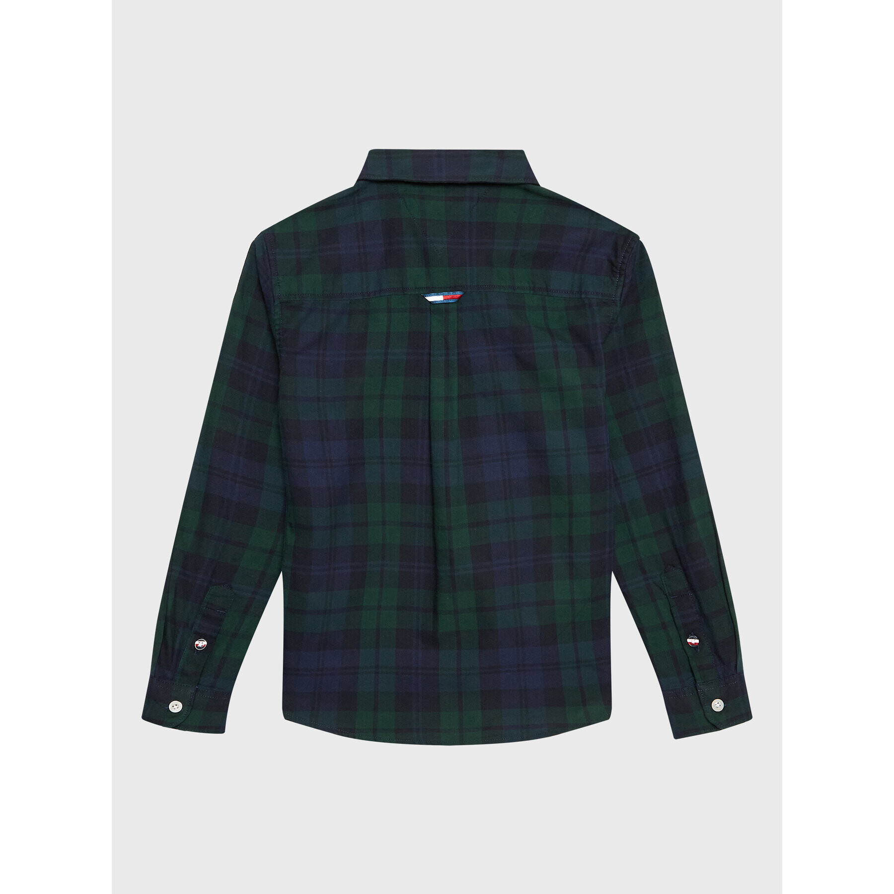 Tommy Hilfiger Cămașă KB0KB08017 D Verde Regular Fit - Pled.ro