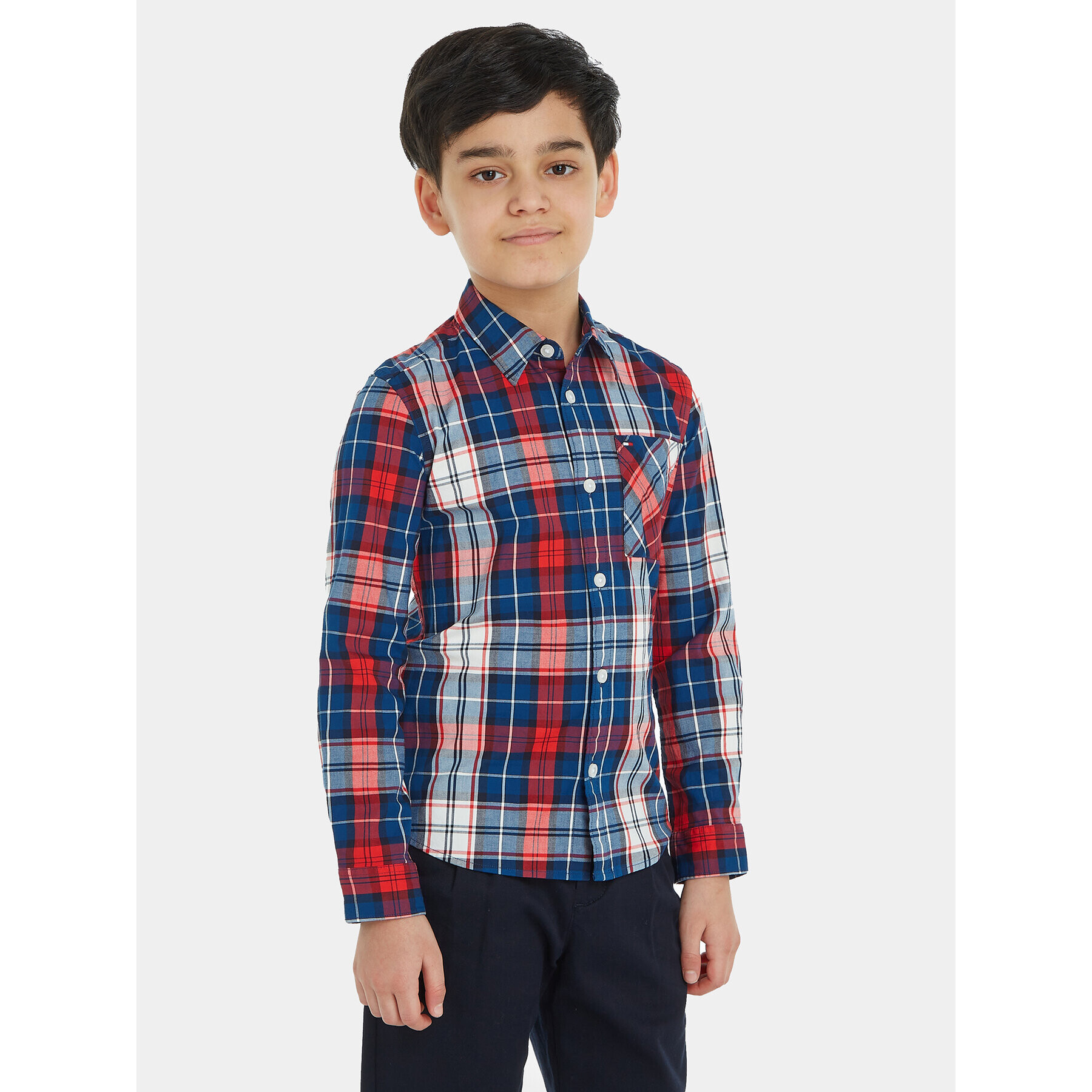 Tommy Hilfiger Cămașă KB0KB08616 Colorat Regular Fit - Pled.ro