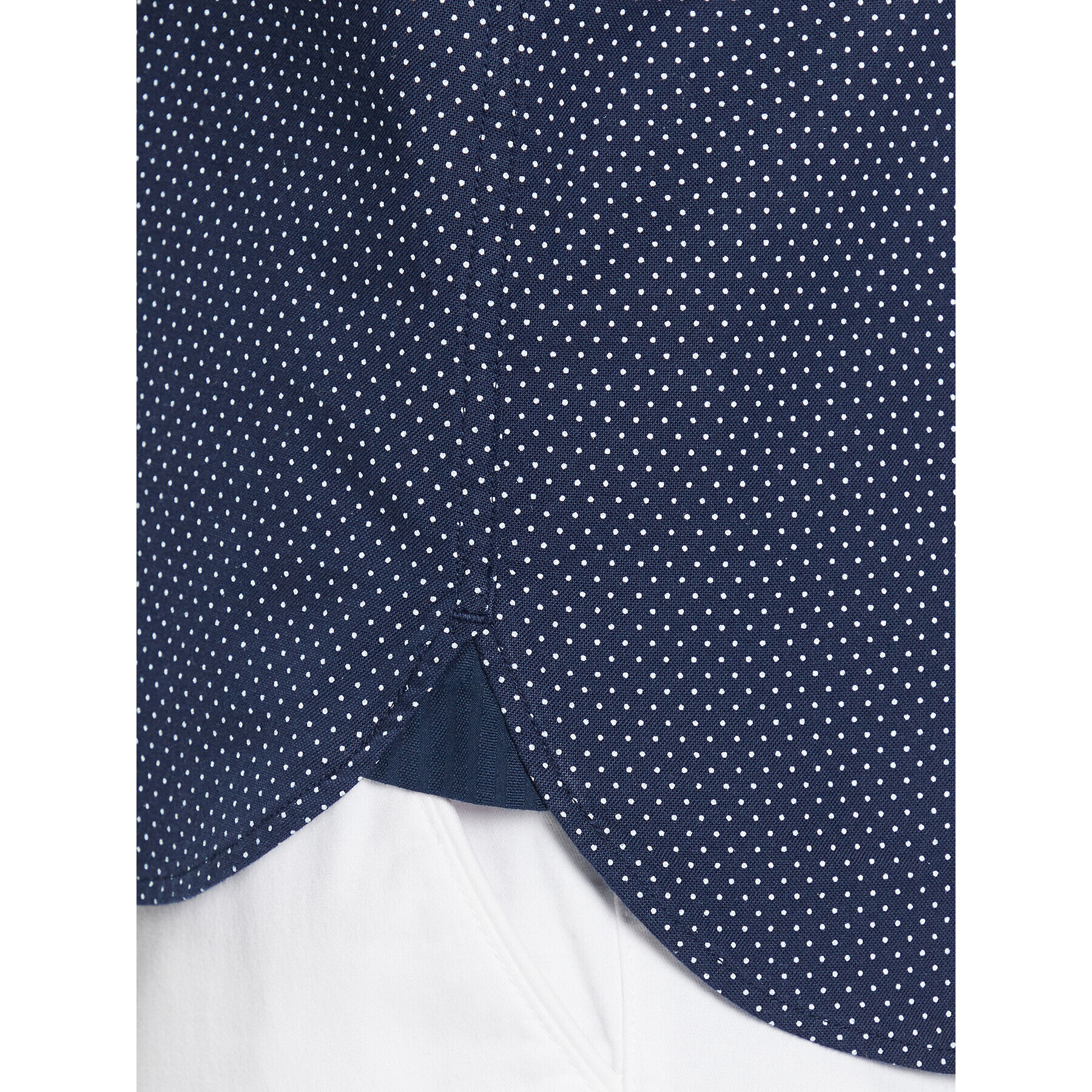 Tommy Hilfiger Cămașă Micro Dot Print MW0MW31777 Bleumarin Slim Fit - Pled.ro