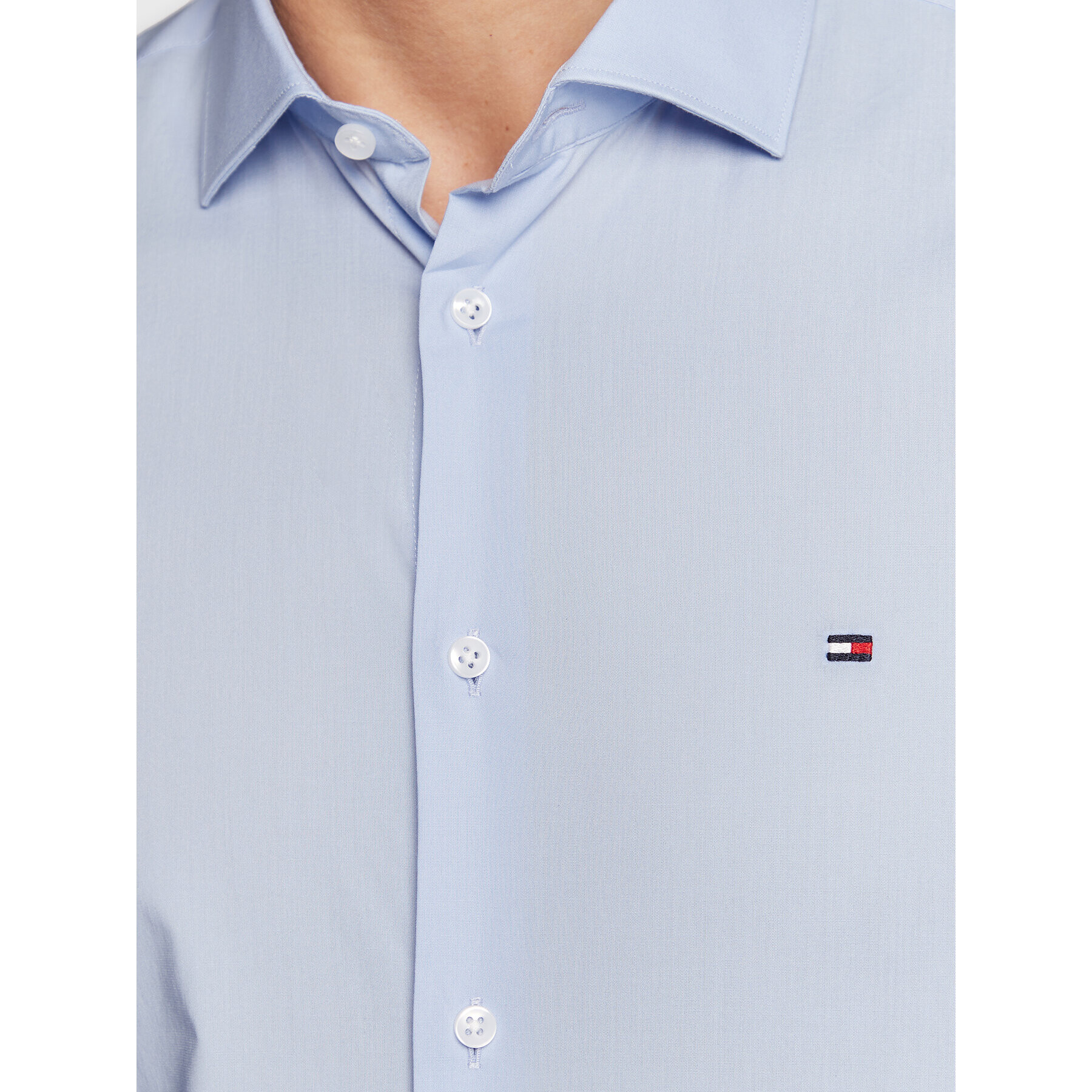 Tommy Hilfiger Cămașă MW0MW25040 Albastru Slim Fit - Pled.ro