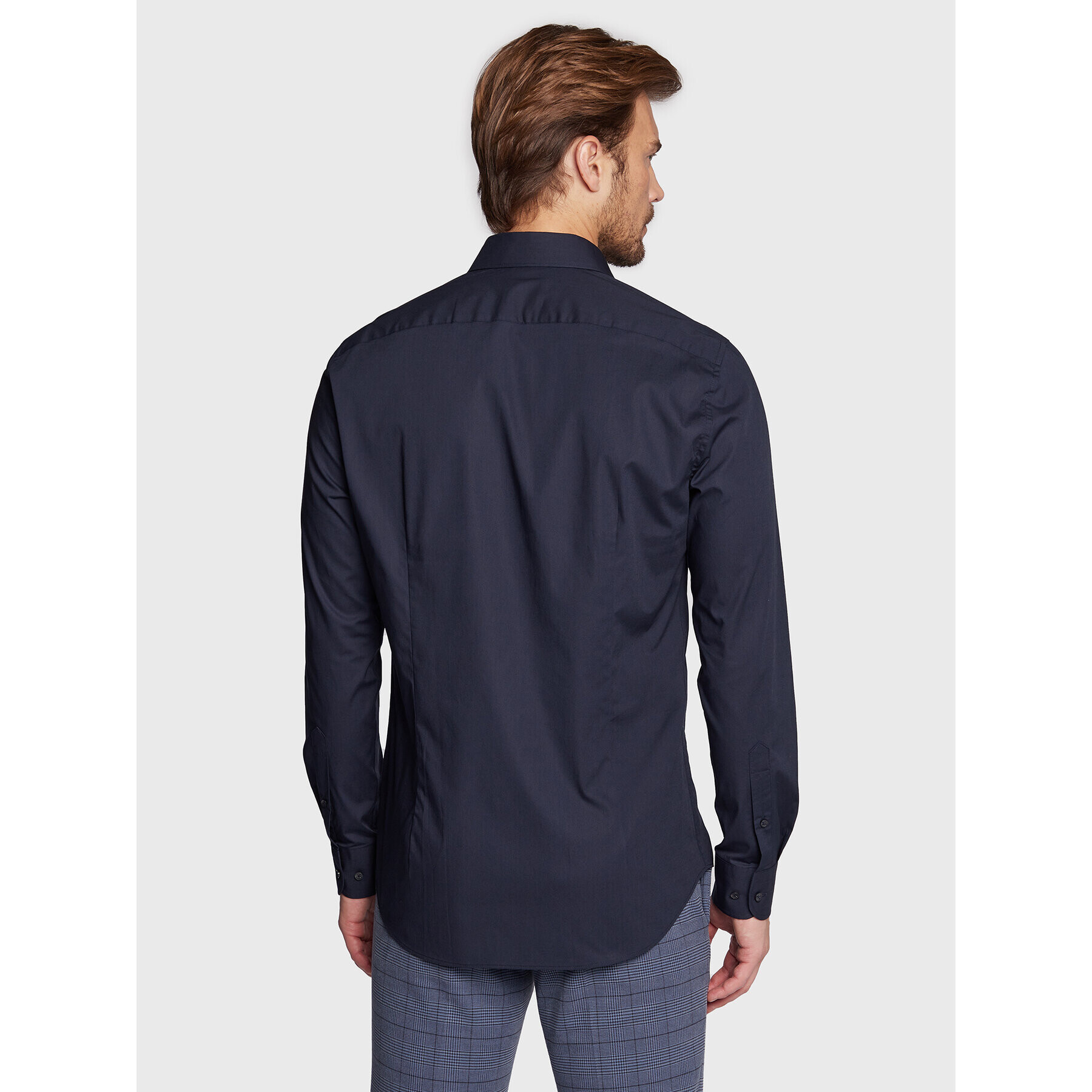 Tommy Hilfiger Cămașă MW0MW25040 Bleumarin Slim Fit - Pled.ro