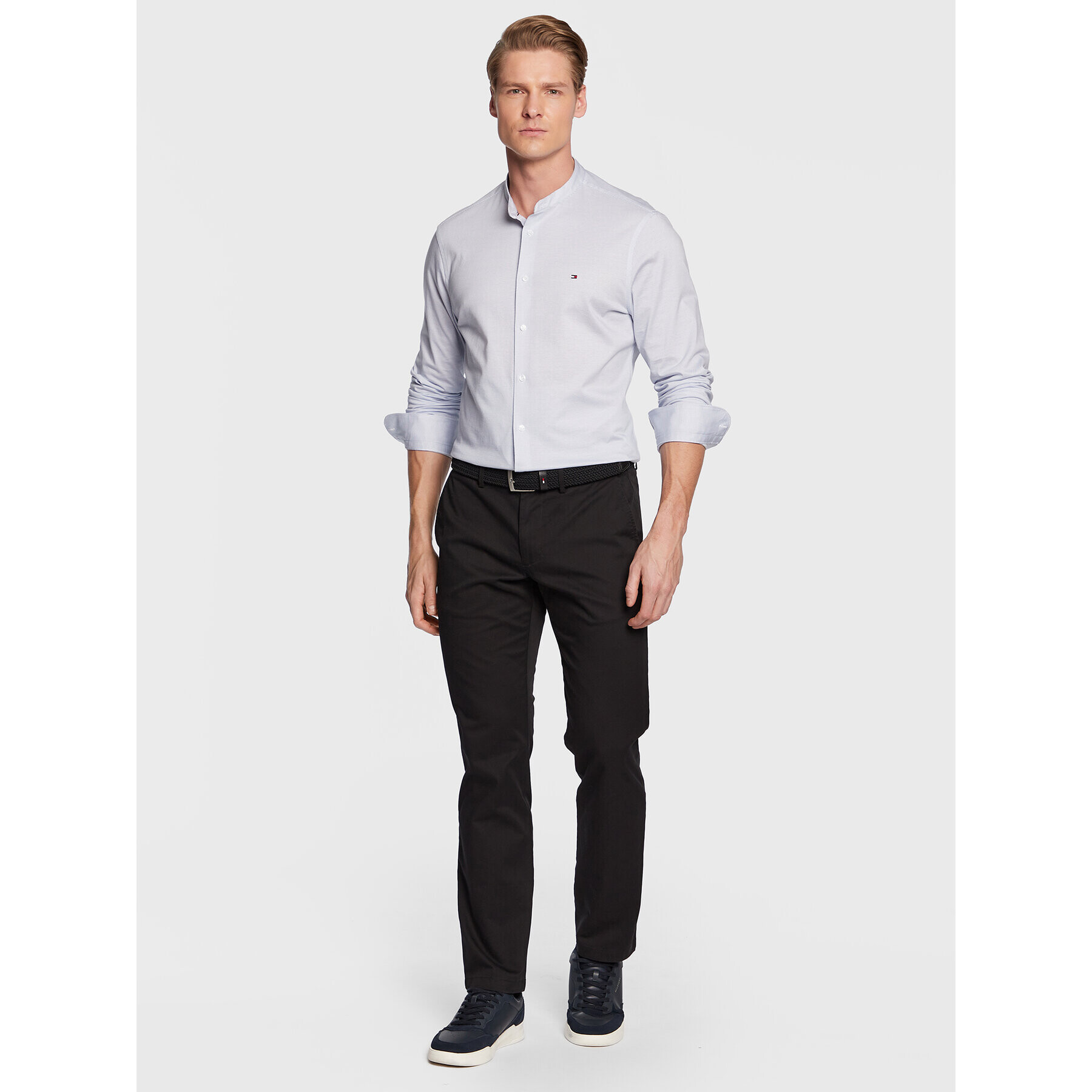 Tommy Hilfiger Cămașă MW0MW29140 Albastru Slim Fit - Pled.ro