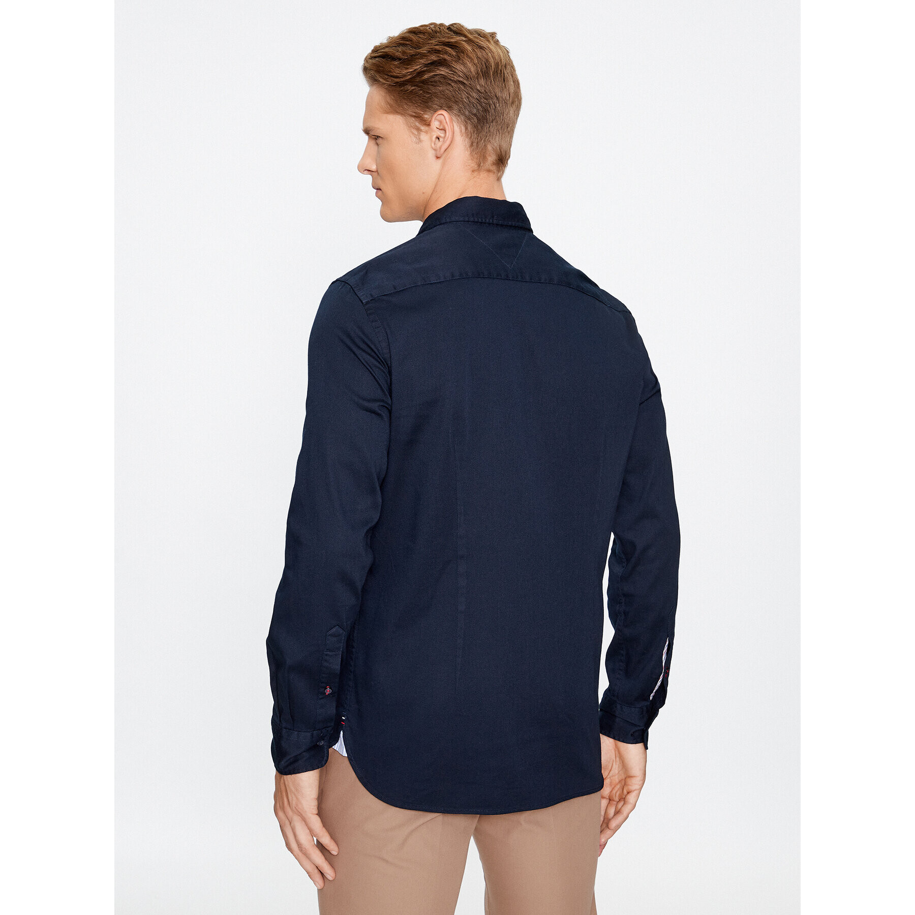 Tommy Hilfiger Cămașă MW0MW29970 Bleumarin Slim Fit - Pled.ro