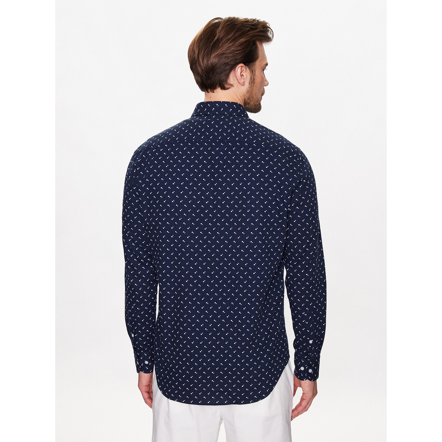 Tommy Hilfiger Cămașă MW0MW30577 Bleumarin Regular Fit - Pled.ro