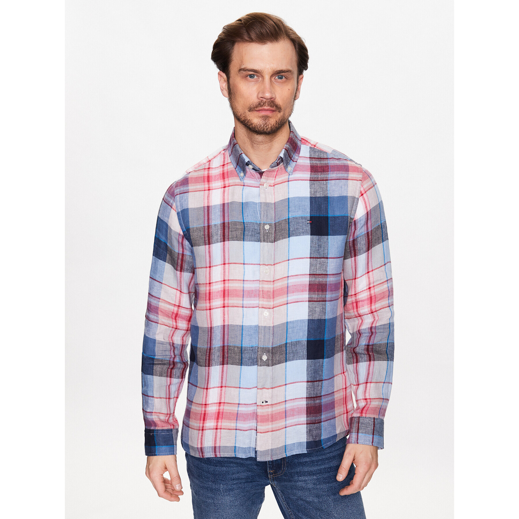 Tommy Hilfiger Cămașă MW0MW31400 Colorat Regular Fit - Pled.ro