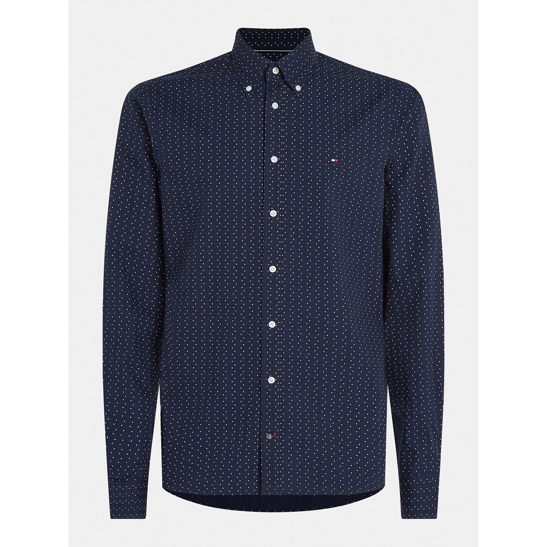 Tommy Hilfiger Cămașă MW0MW31855 Bleumarin Slim Fit - Pled.ro