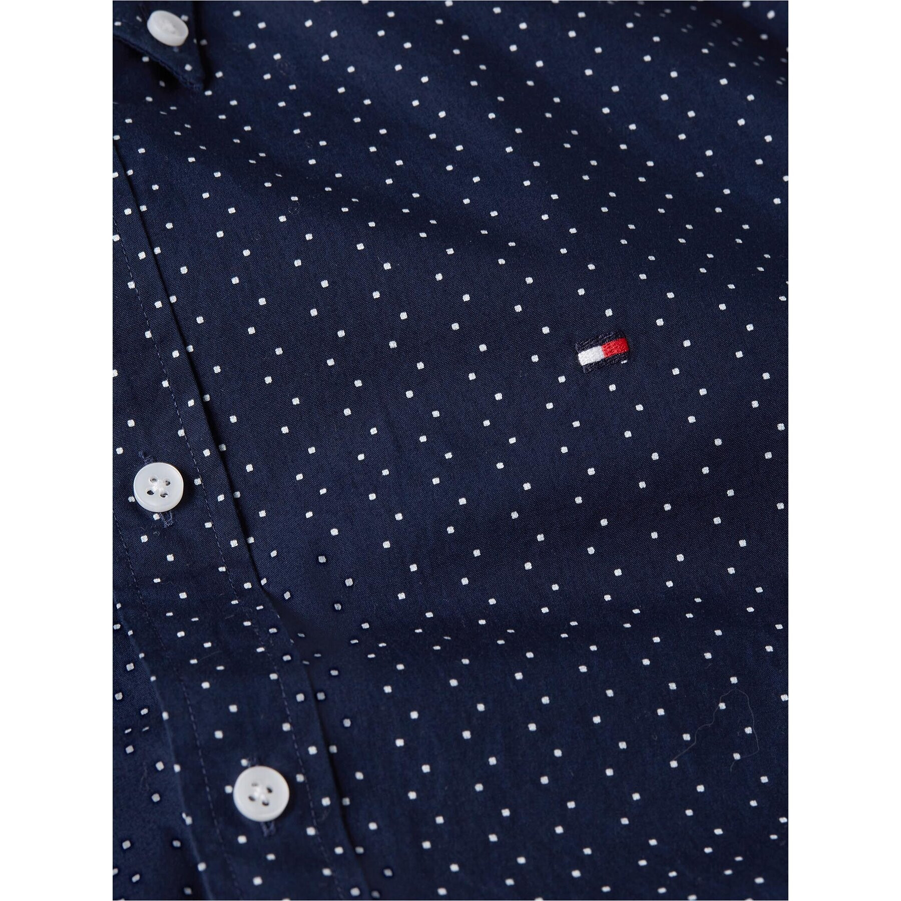 Tommy Hilfiger Cămașă MW0MW31855 Bleumarin Slim Fit - Pled.ro