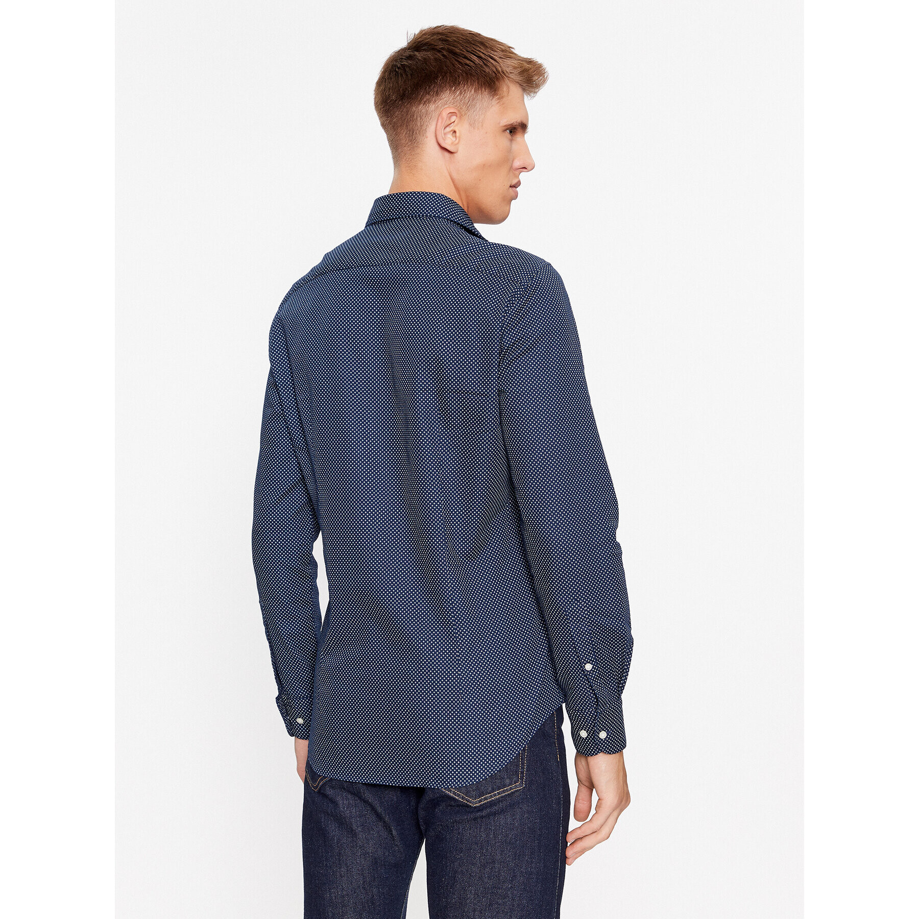 Tommy Hilfiger Cămașă MW0MW32857 Albastru Slim Fit - Pled.ro