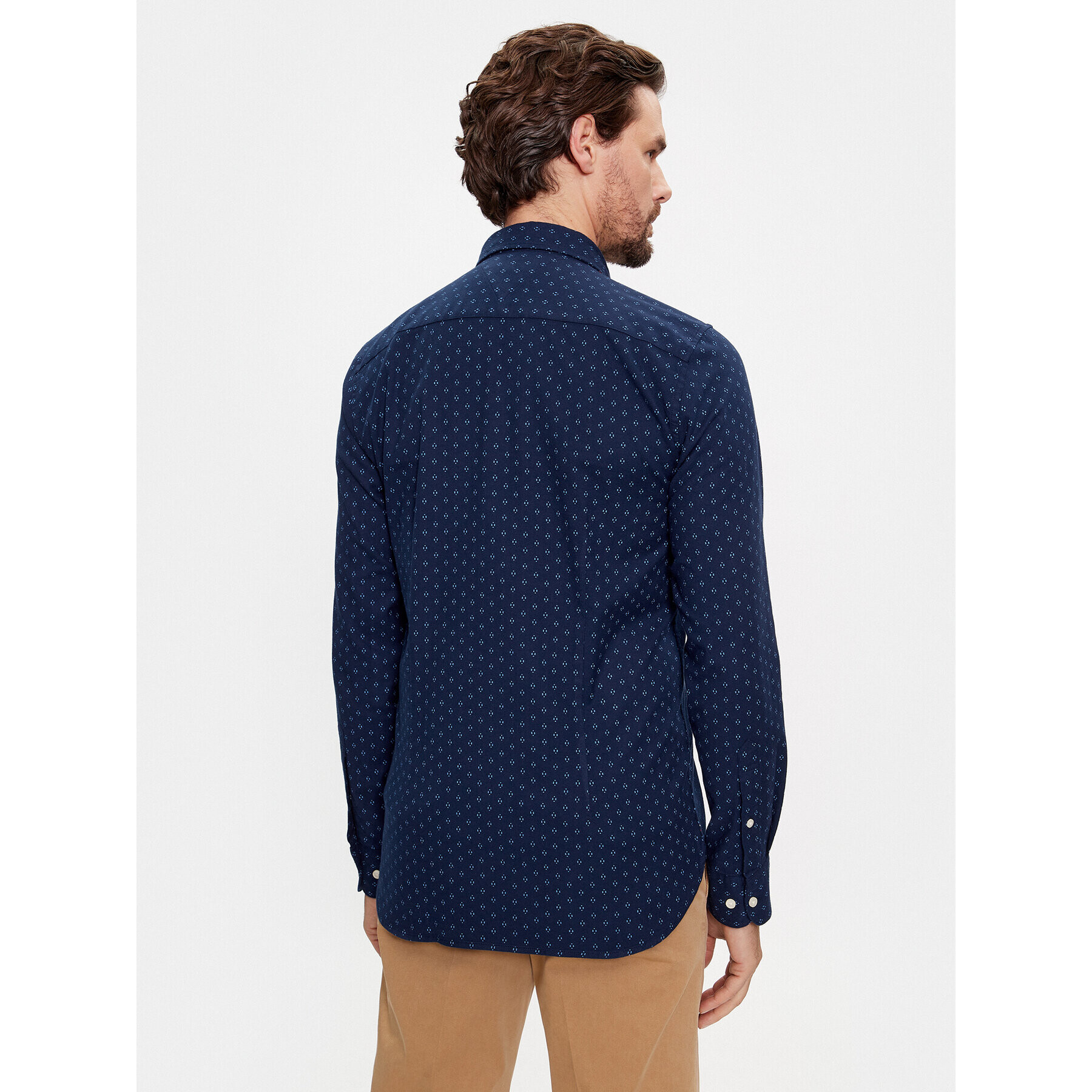 Tommy Hilfiger Cămașă MW0MW33306 Bleumarin Slim Fit - Pled.ro