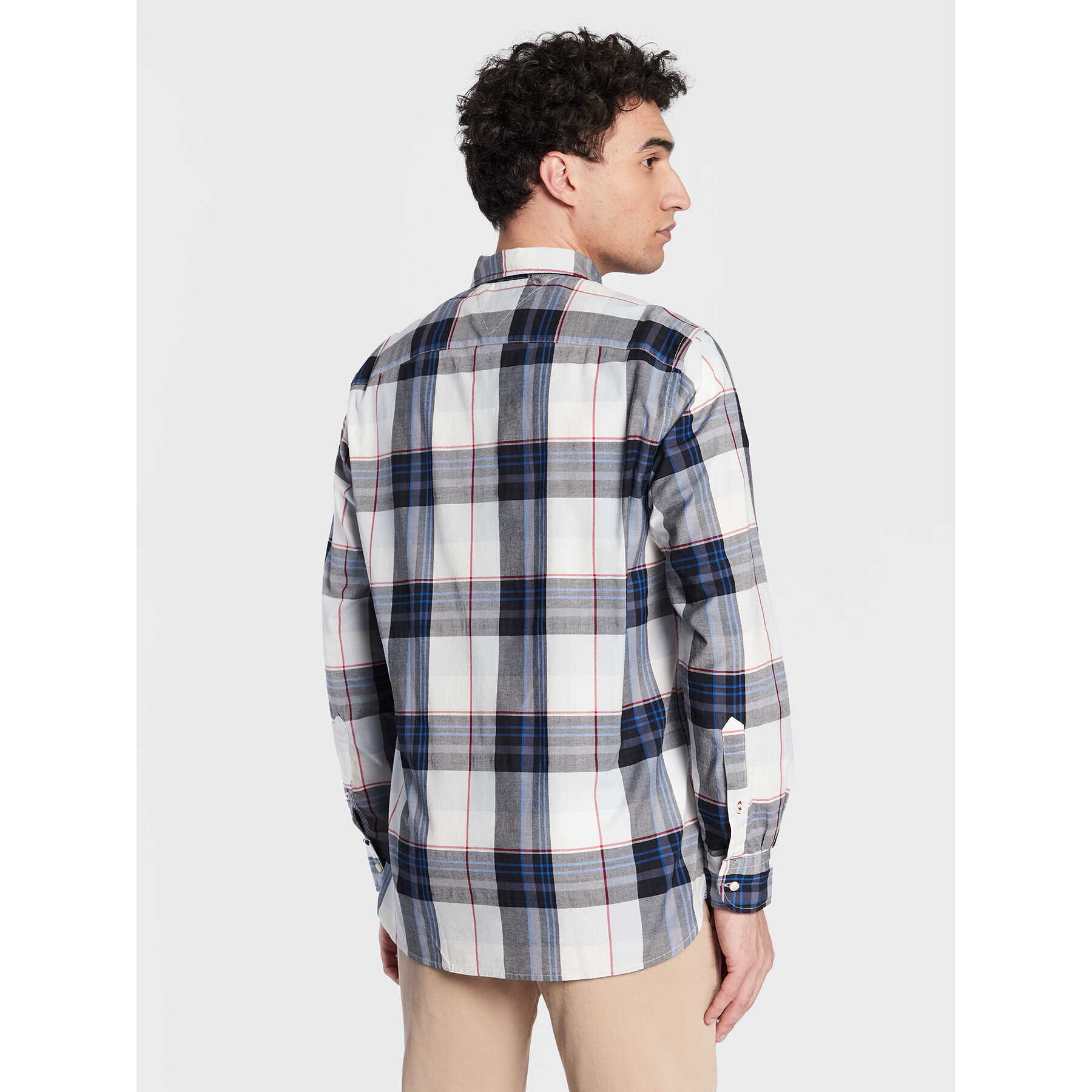 Tommy Hilfiger Cămașă Natural MW0MW29157 Bleumarin Regular Fit - Pled.ro