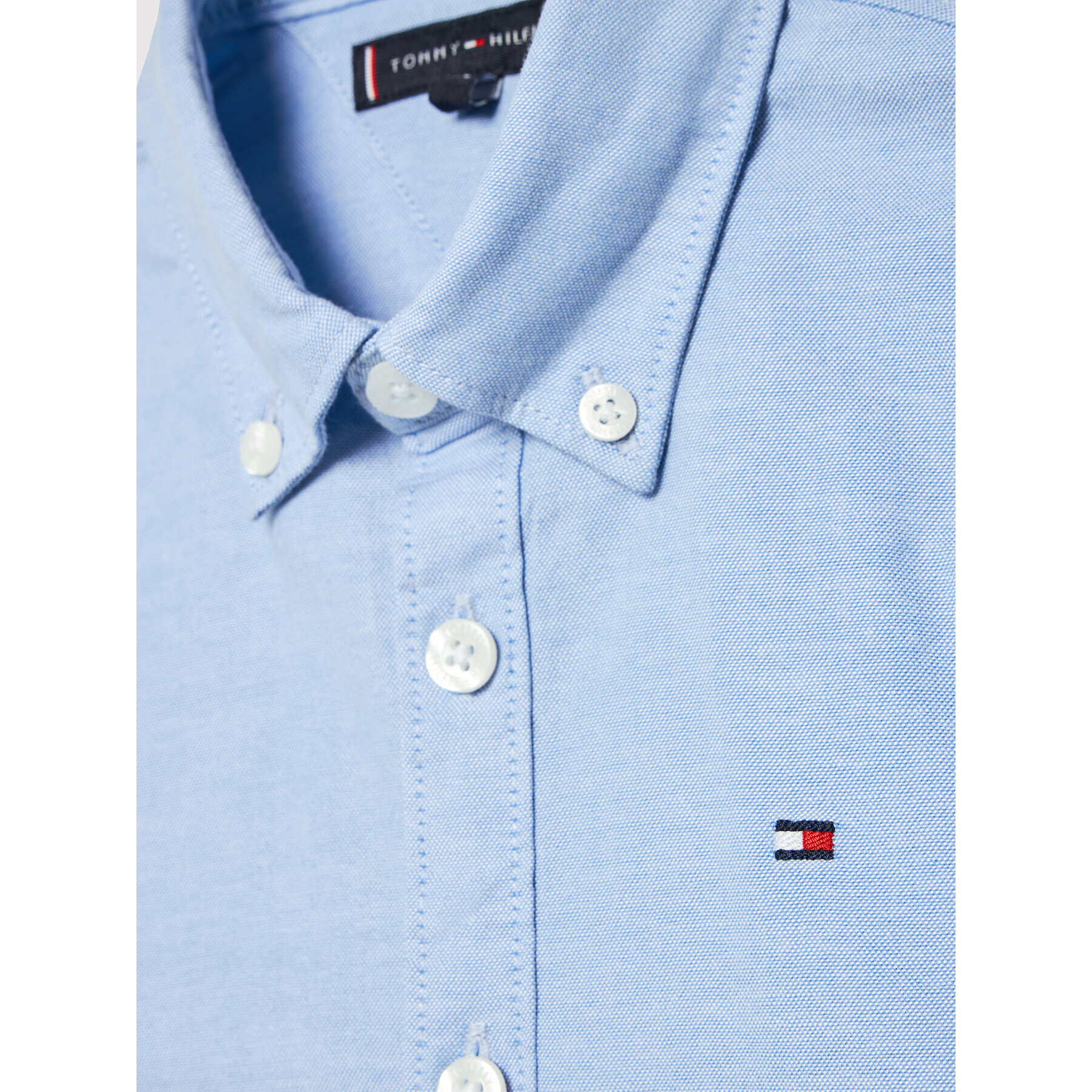 Tommy Hilfiger Cămașă Oxford KB0KB06964 M Albastru Regular Fit - Pled.ro