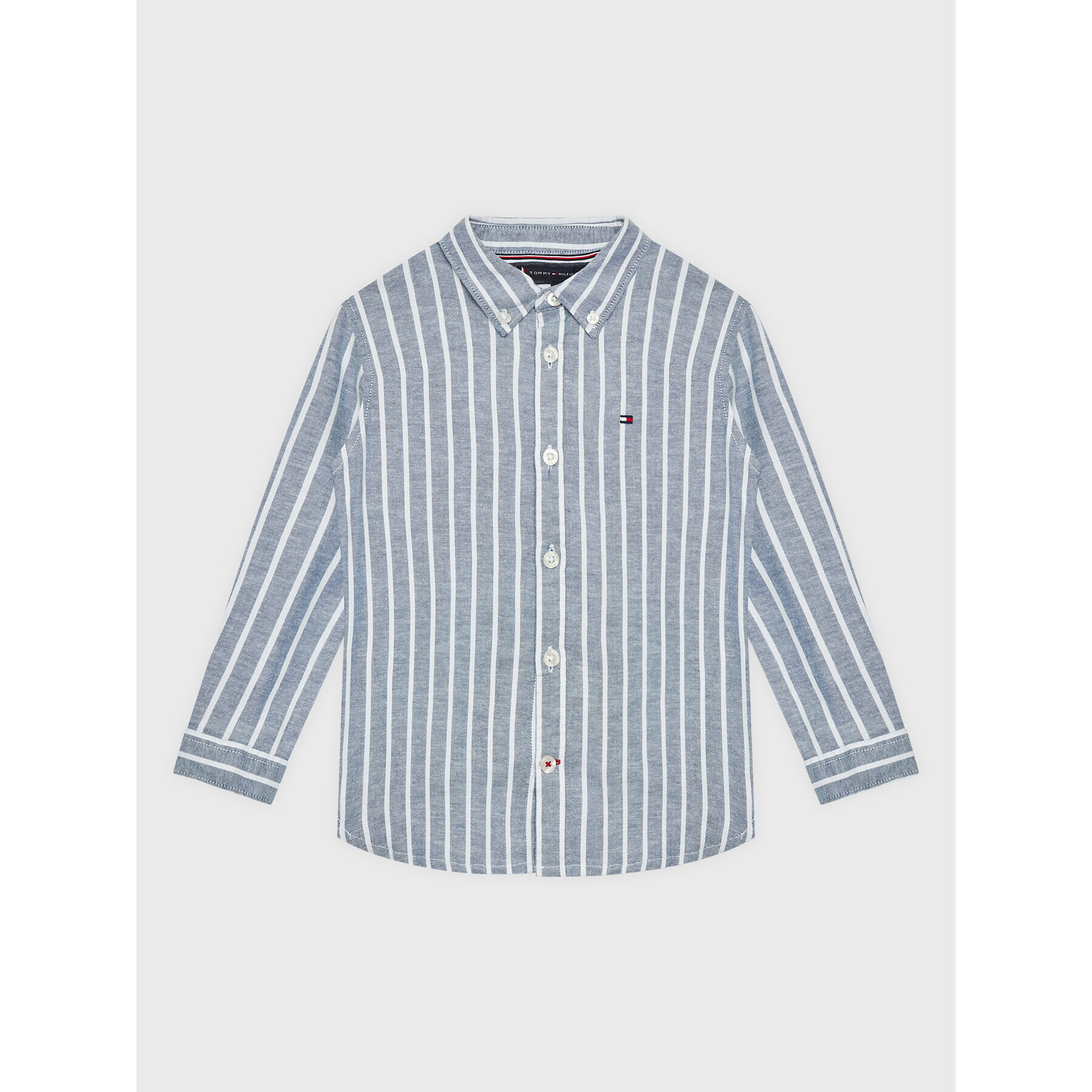 Tommy Hilfiger Cămașă Oxford KB0KB07508 Albastru Regular Fit - Pled.ro