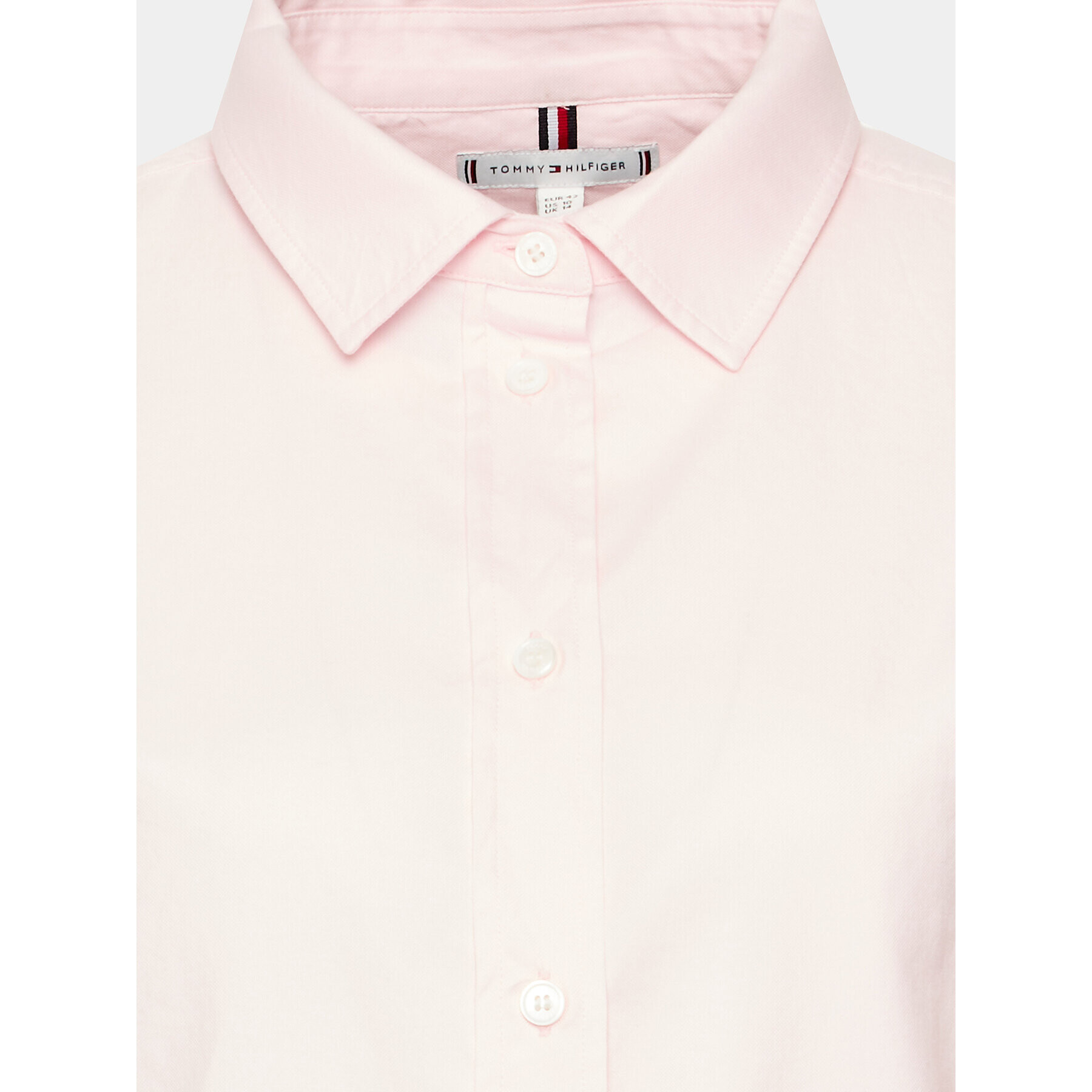 Tommy Hilfiger Cămașă Oxford WW0WW37989 Roz Relaxed Fit - Pled.ro