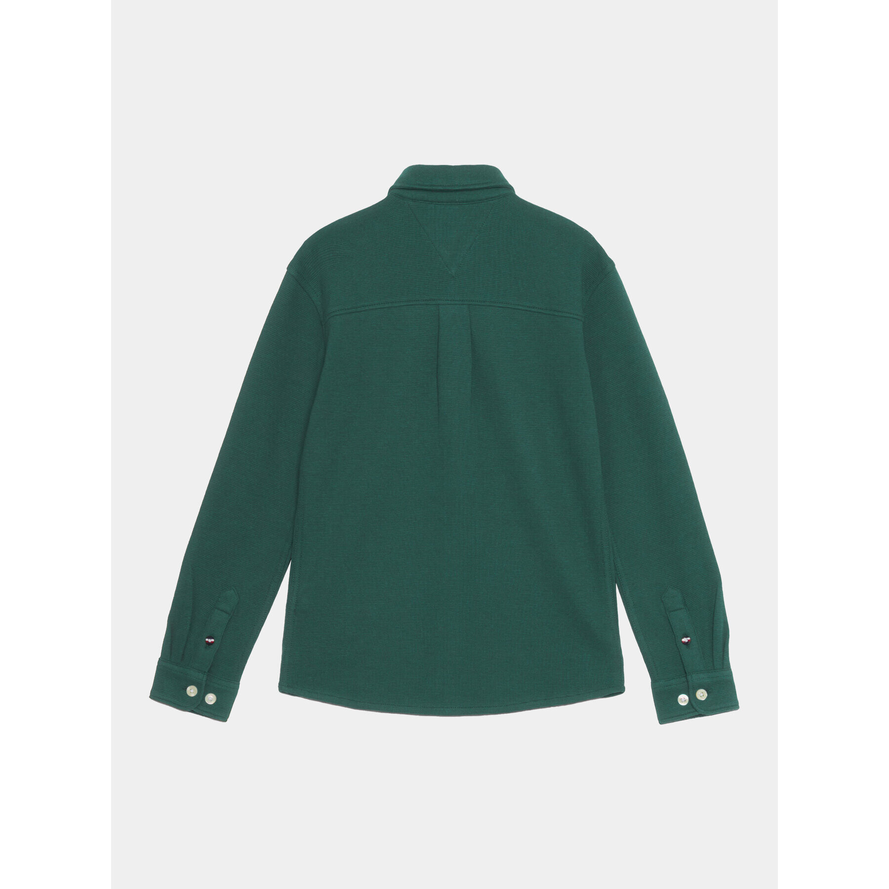 Tommy Hilfiger Cămașă Solid KB0KB08308 D Verde Regular Fit - Pled.ro