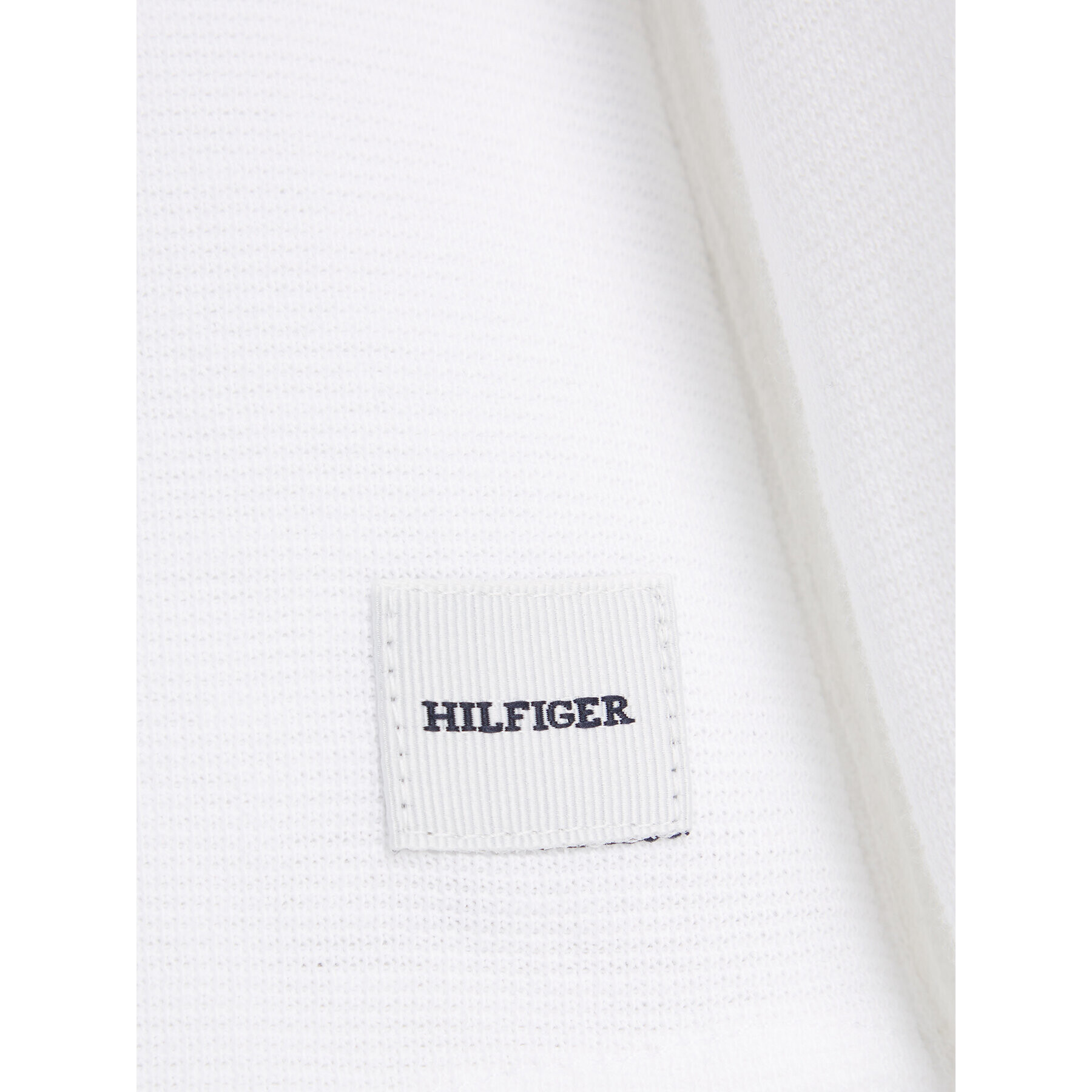 Tommy Hilfiger Cămașă Solid Waffle KB0KB08308 M Alb Regular Fit - Pled.ro