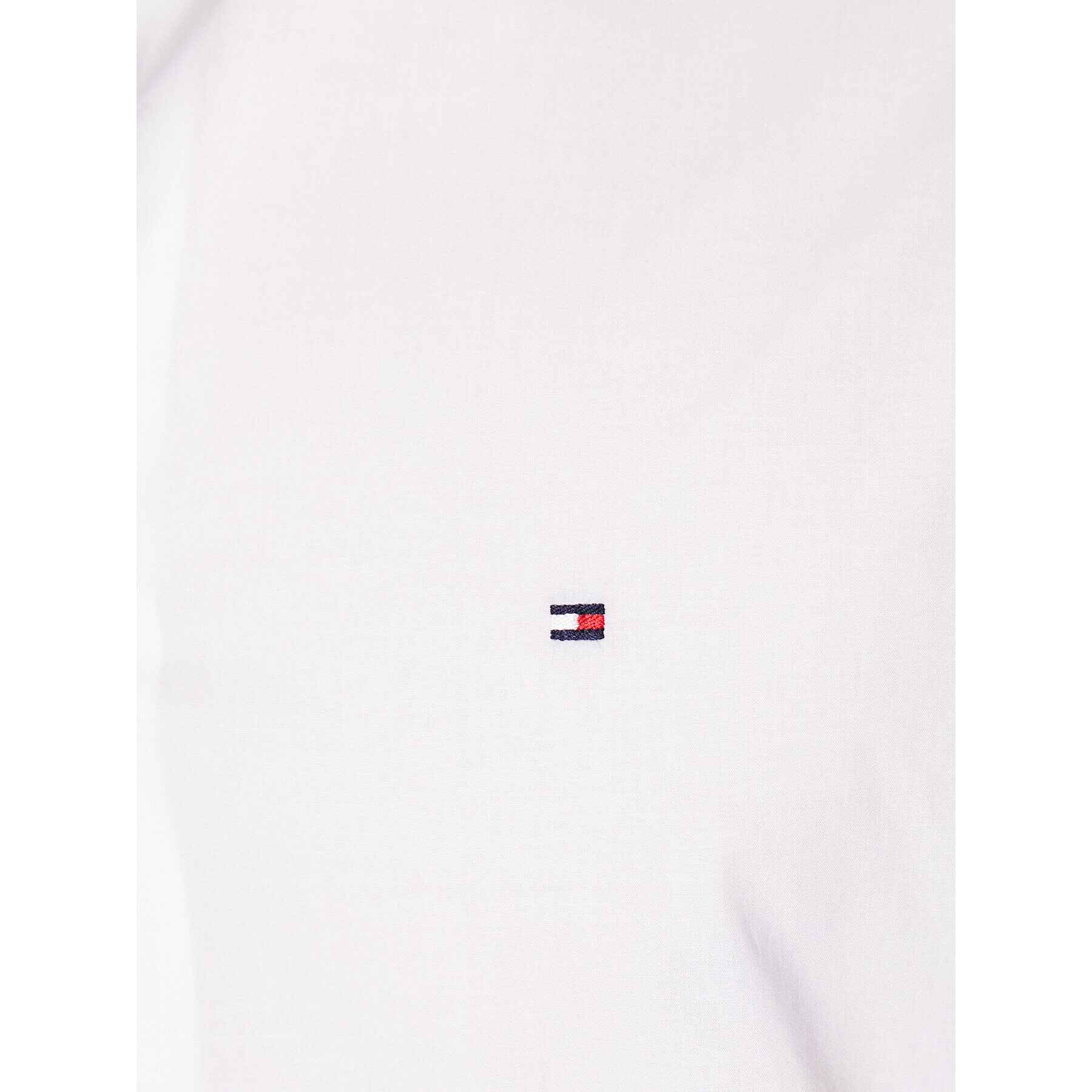 Tommy Hilfiger Cămașă Stretch Solid MW0MW30629 Alb Regular Fit - Pled.ro