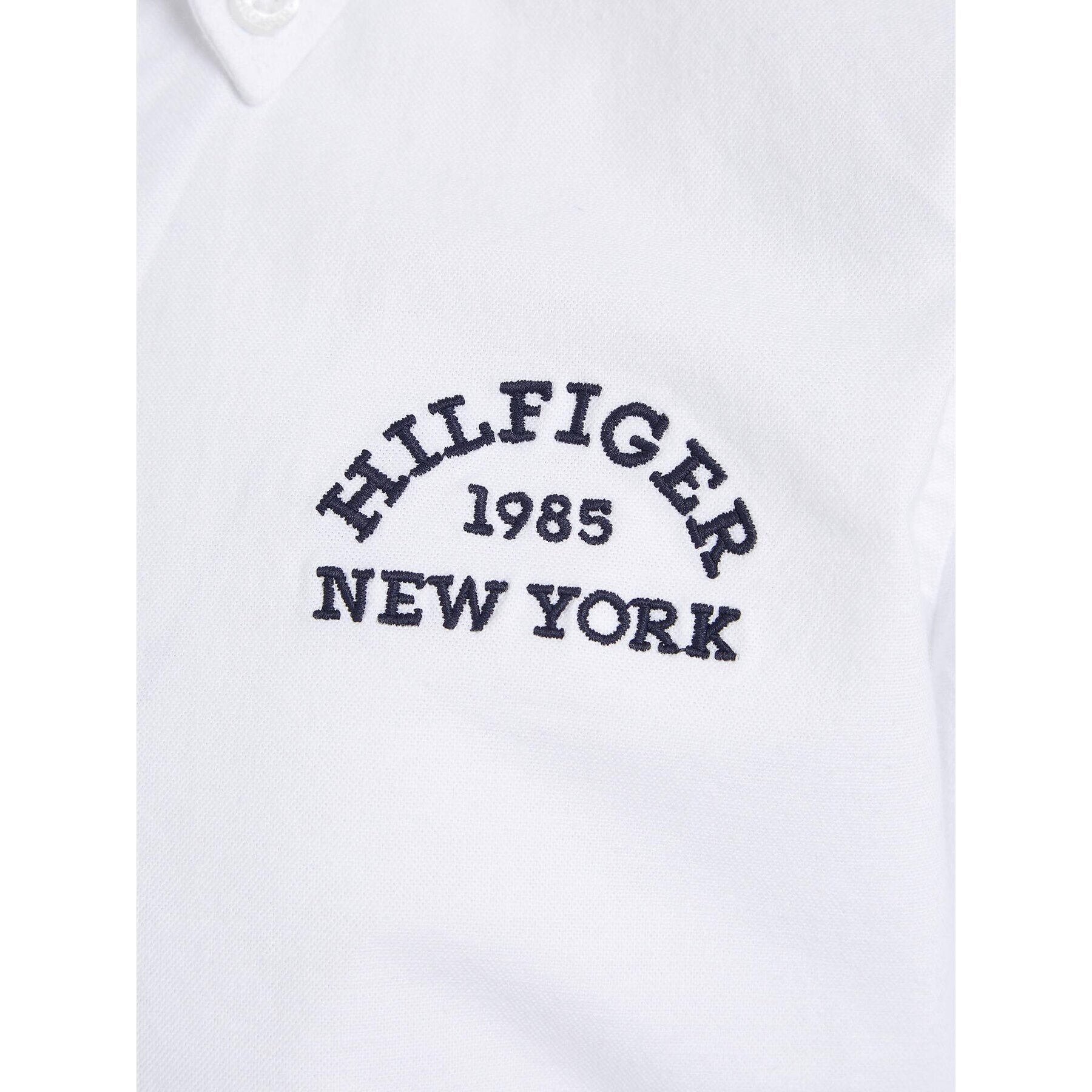 Tommy Hilfiger Cămașă Varsity KB0KB08516 Alb Regular Fit - Pled.ro