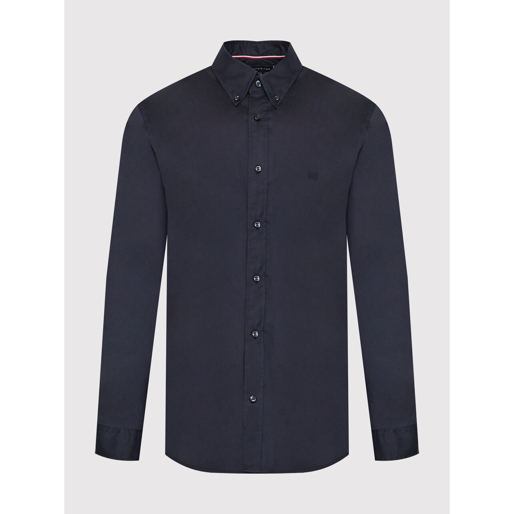 Tommy Hilfiger Cămașă Natural Soft Poplin MW0MW26394 Bleumarin Regular Fit - Pled.ro