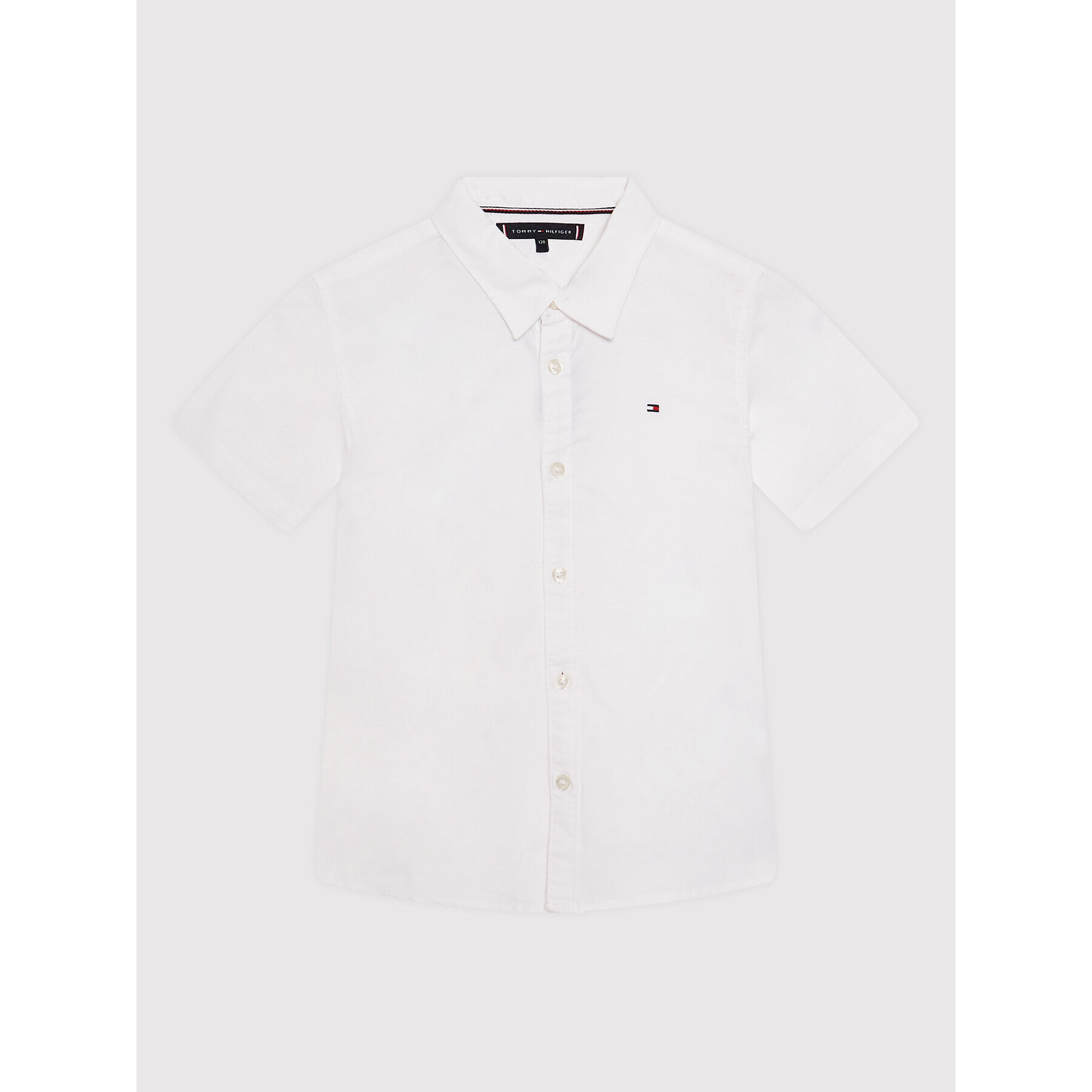 Tommy Hilfiger Cămașă Oxford KB0KB07462 D Alb Regular Fit - Pled.ro