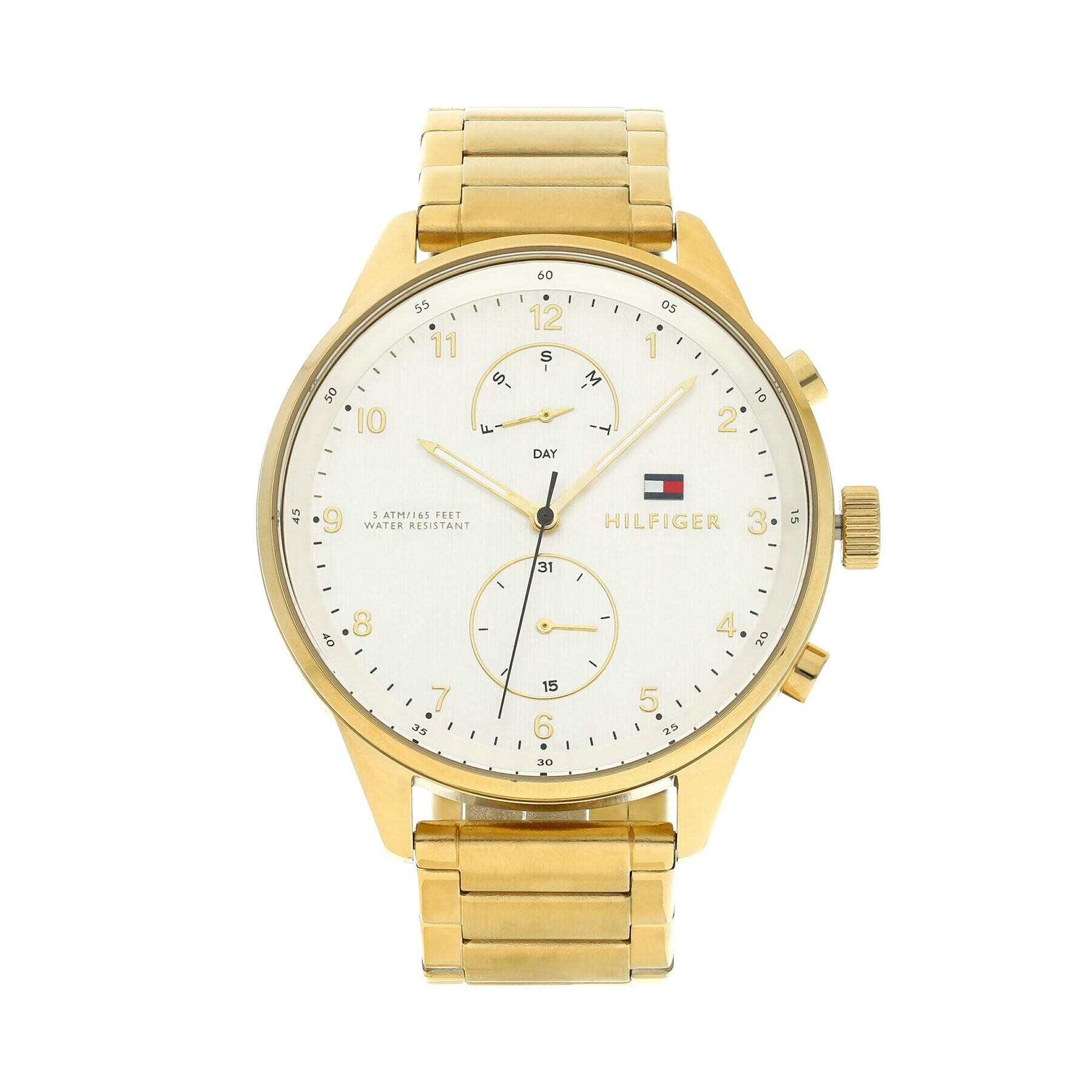 Tommy Hilfiger Ceas Chase 1791577 Auriu - Pled.ro