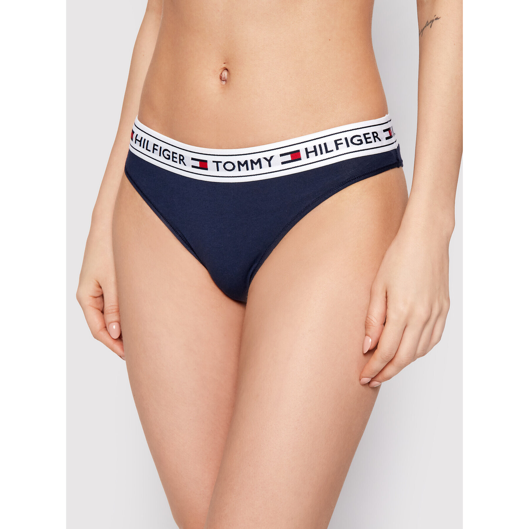 Tommy Hilfiger Chilot brazilian Brazilian UW0UW00723 Bleumarin - Pled.ro