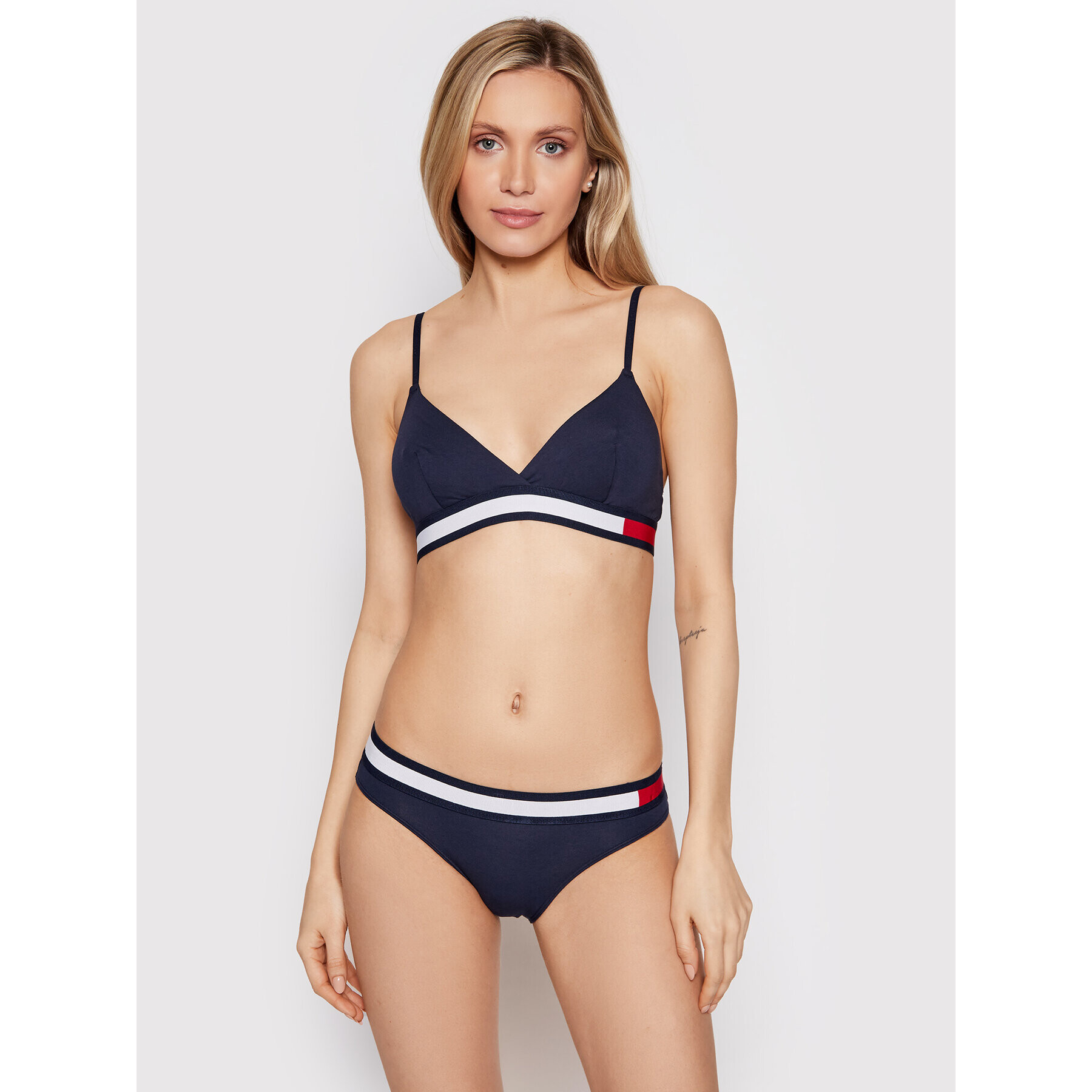 Tommy Hilfiger Chilot clasic UW0UW01560 Bleumarin - Pled.ro