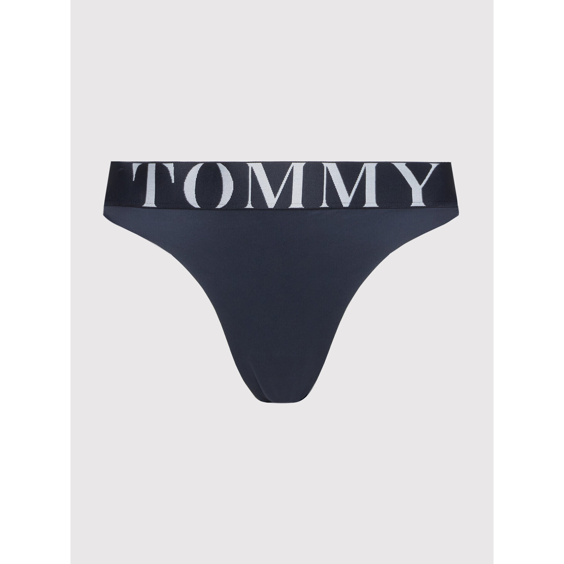 Tommy Hilfiger Chilot tanga Logo UW0UW03173 Bleumarin - Pled.ro